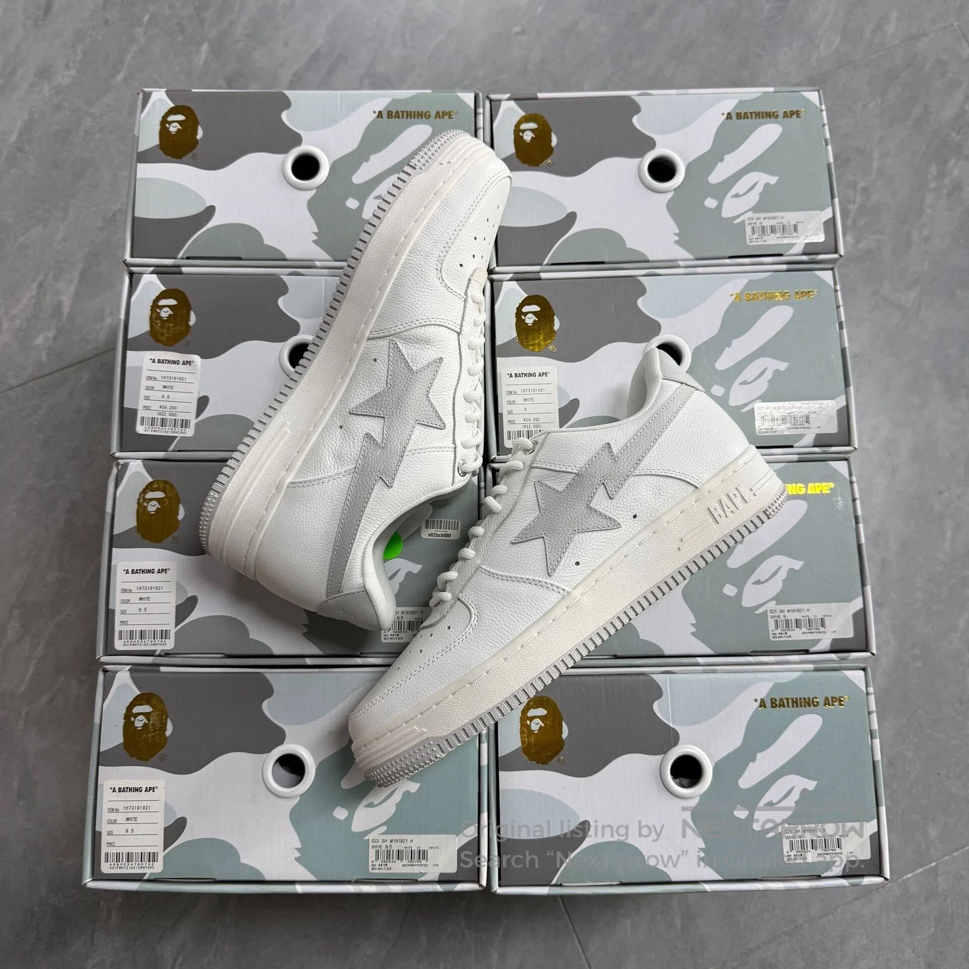 Bape JJJJound x BAPE STA Sneakers. Size US 10 / EU 43 - 2 Thumbnail