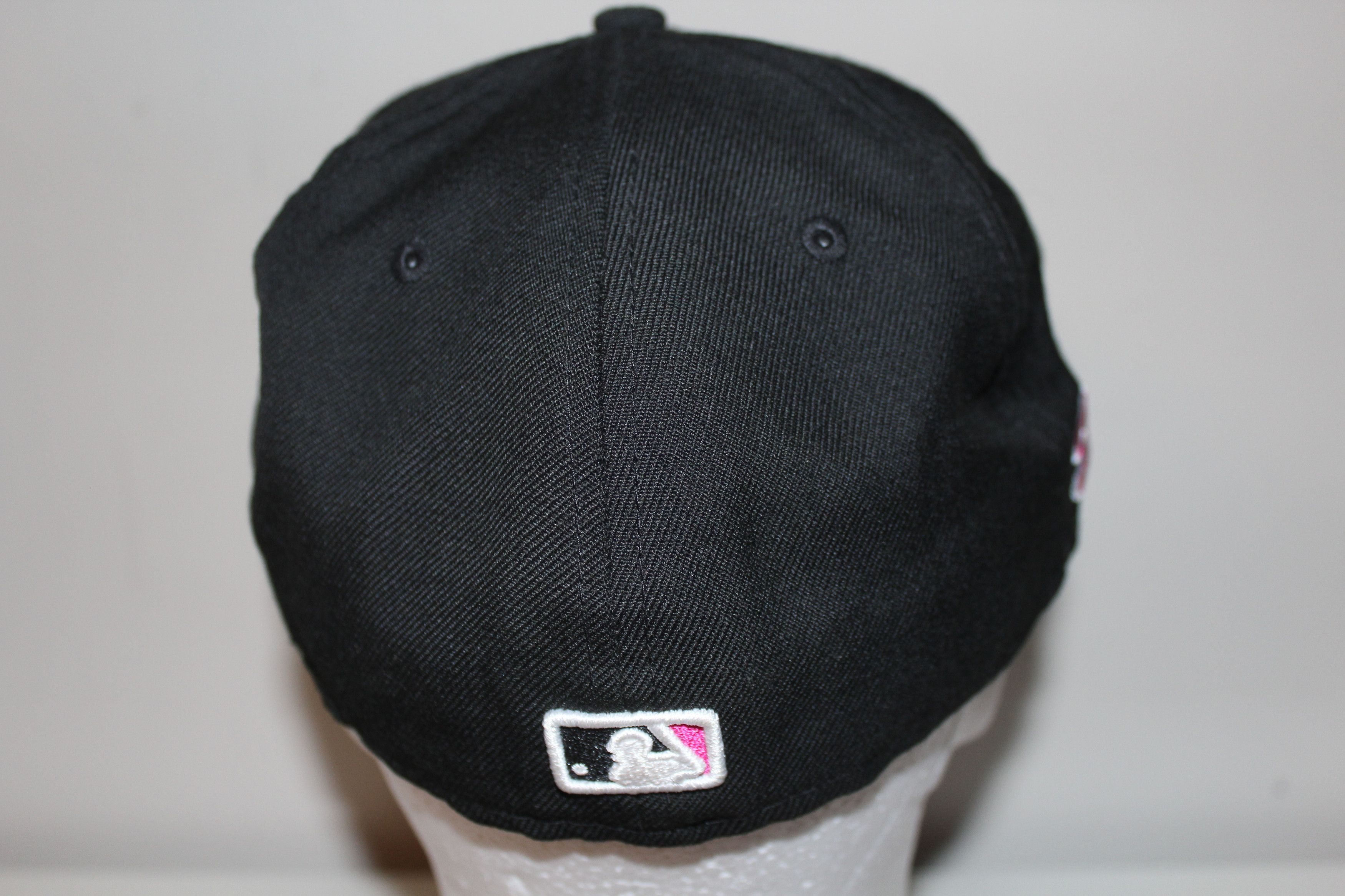 New Era New Era Black Fitted Hat Los Angeles Dodgers Size 7 1/4 Size ONE SIZE - 4 Thumbnail