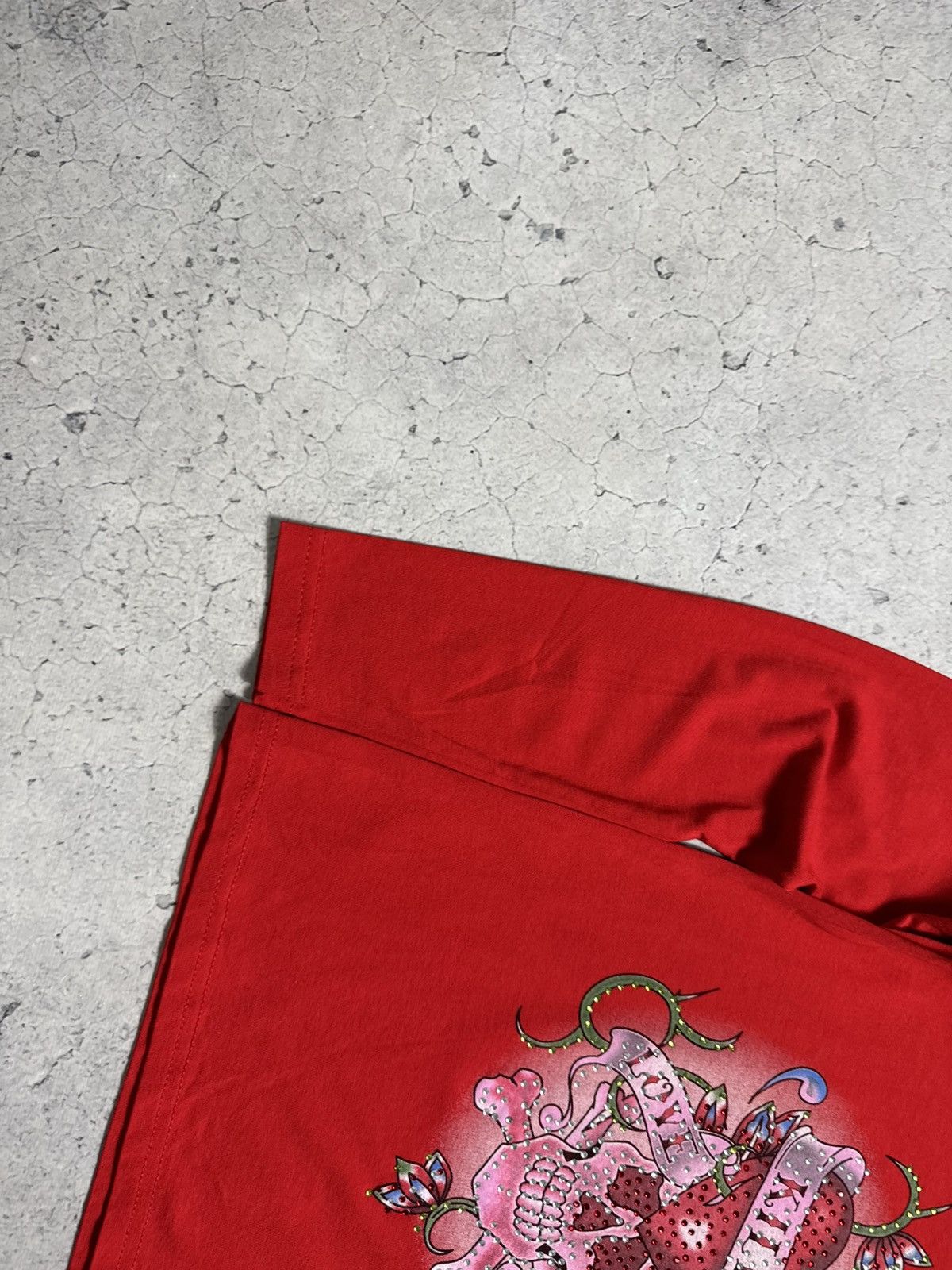 Ed Hardy Ed Hardy Women’s Long Sleeve Big Logo Skull Y2K Size S / US 4 / IT 40 - 2 Thumbnail