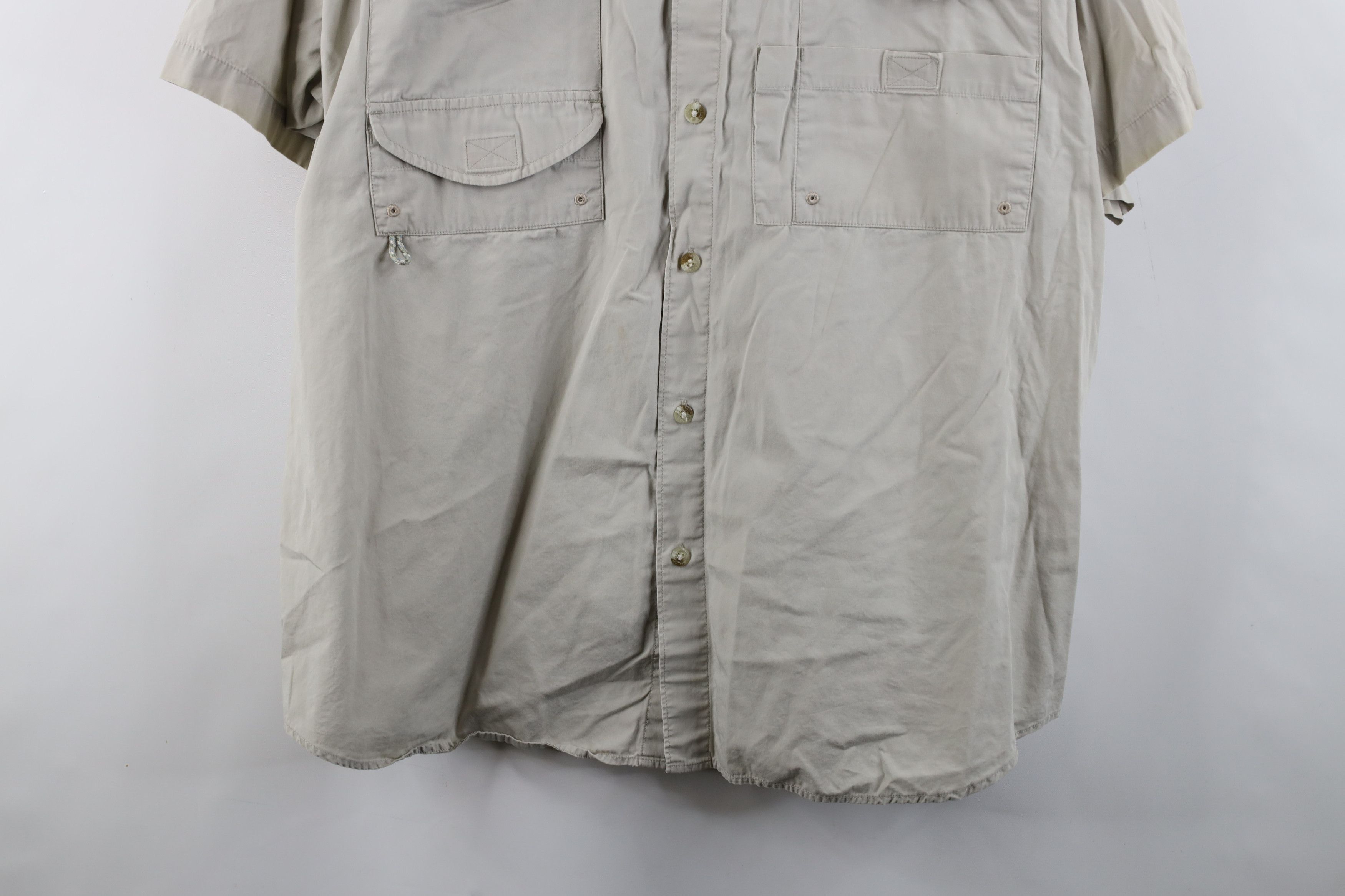 Columbia × Vintage Vintage Columbia PFG Fishing Short Sleeve Button Shirt Size US L / EU 52-54 / 3 - 3 Thumbnail