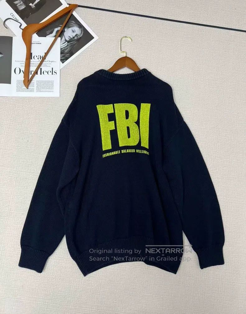 Balenciaga Balenciaga Loose Knit Sweater Size US S / EU 44-46 / 1 - 3 Thumbnail