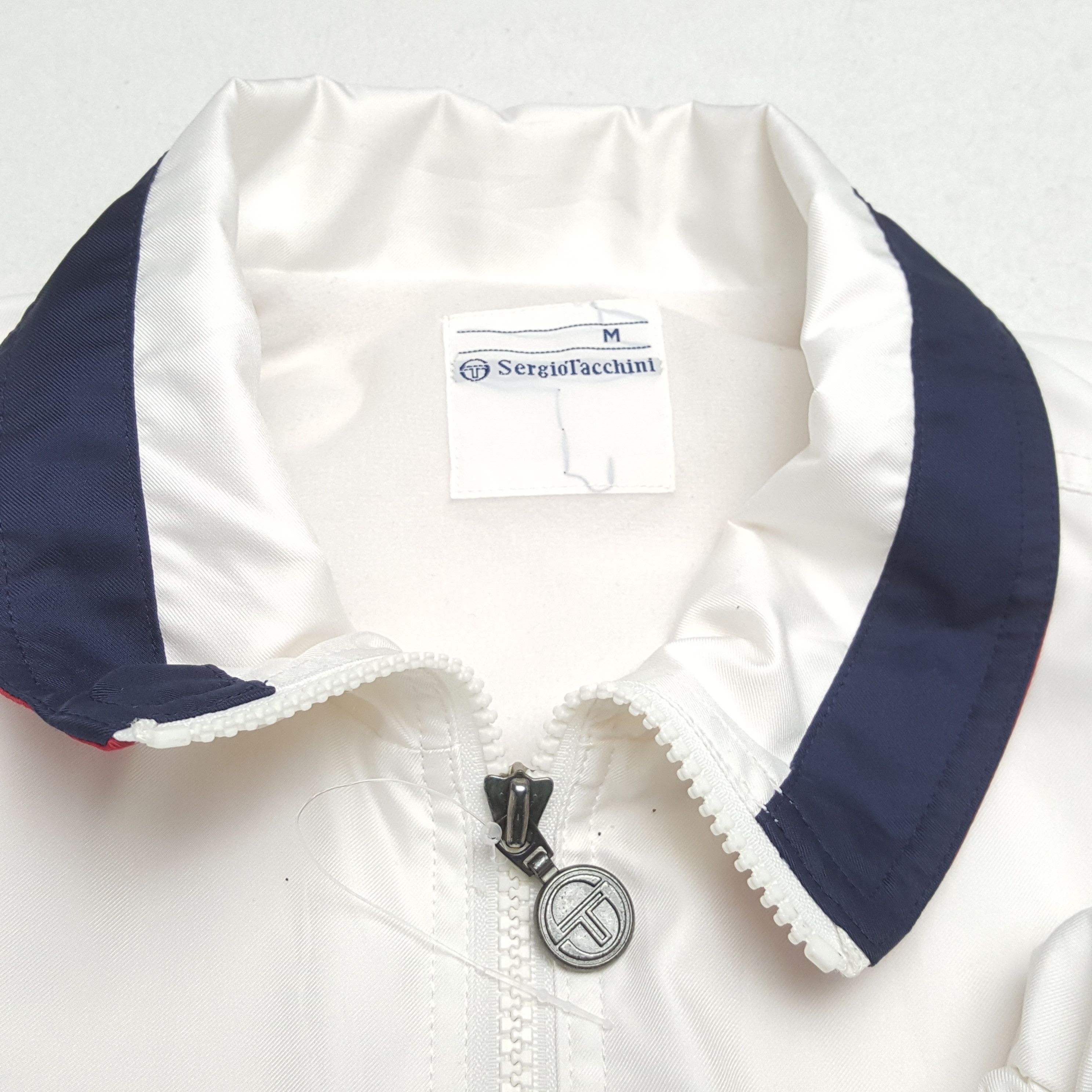 Japanese Brand × Sergio Tacchini × Vintage Vintage SERGIO TACCHINI ALL WAKO Sportswear Windbreaker Size US L / EU 52-54 / 3 - 11 Thumbnail