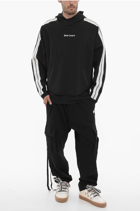 Palm Angels o1in1s0225 Q:2 / Performance Hoodie in Black Size US M / EU 48-50 / 2 - 4 Thumbnail