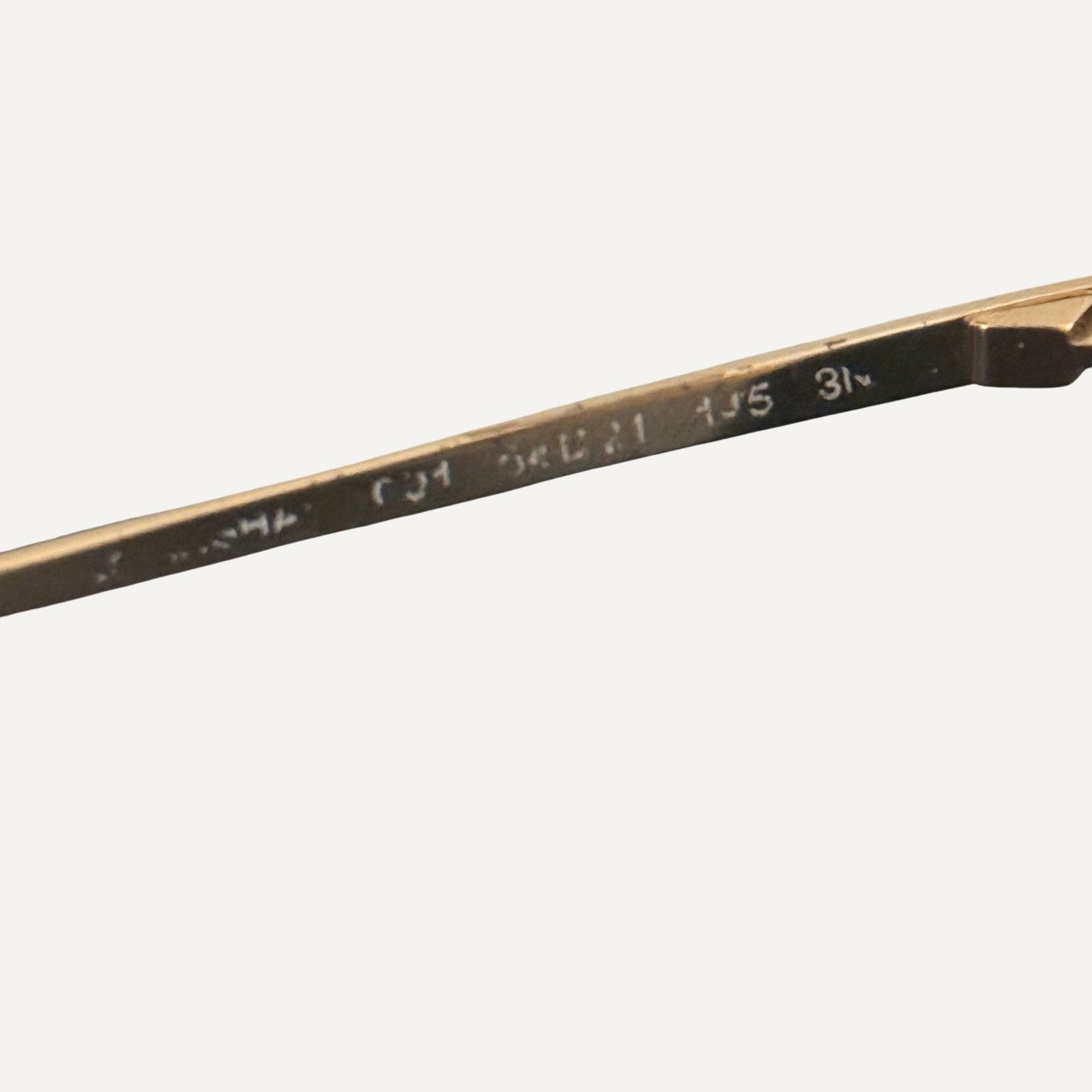 RayBan Unisex - Ray-Ban Classic Hexagon Flat Lenses Sunglasses Gold Size ONE SIZE - 6 Thumbnail