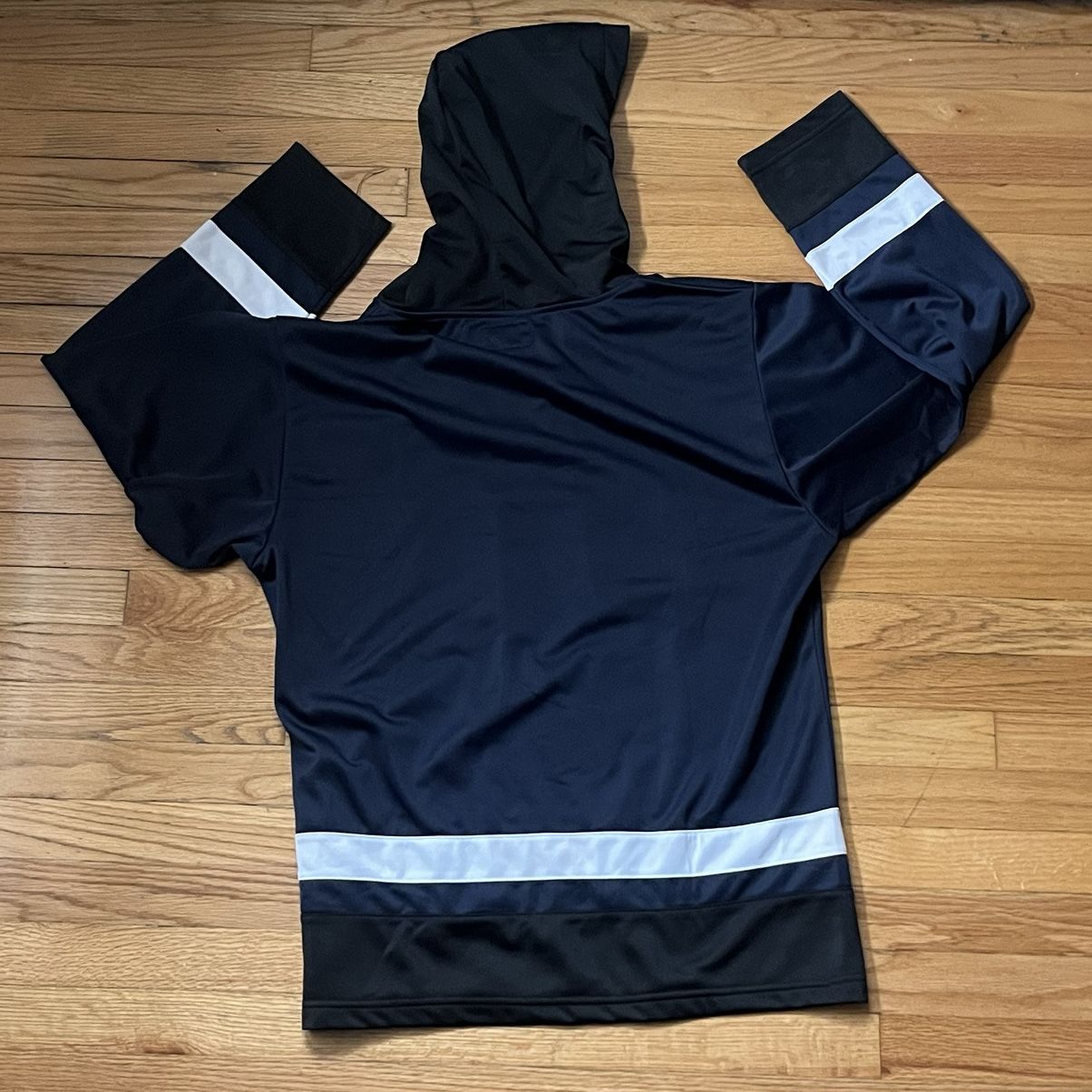 Huf HUF Hockey-Inspired Hoodie - Navy/Black - Size L Size US L / EU 52-54 / 3 - 7 Thumbnail