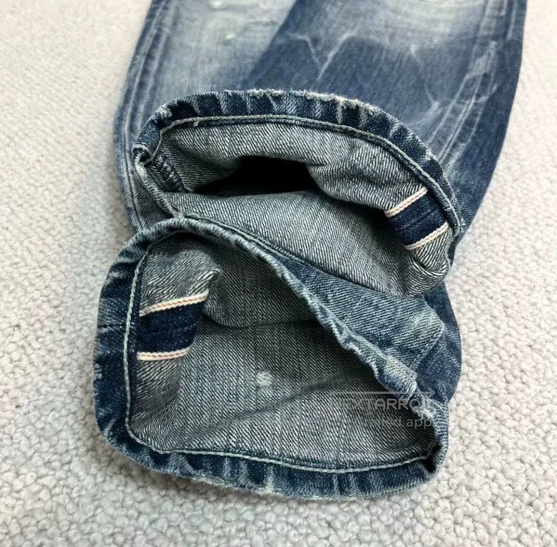 Neighborhood Neighborhood size S Blue Line King Cut Straight Retro Trou Size US 27 - 6 Thumbnail