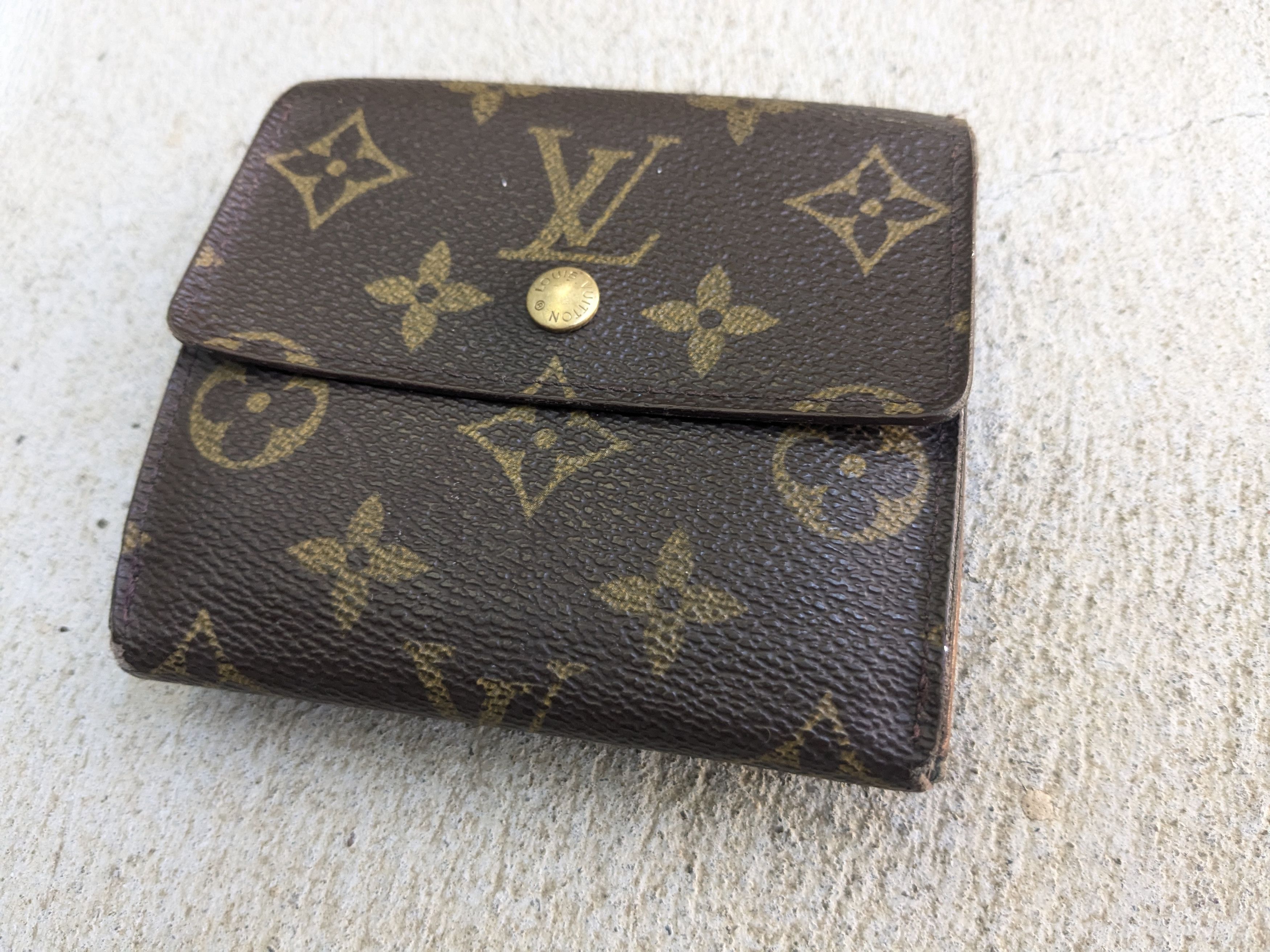 Louis Vuitton Louis Vuitton Wallet Trifold Canvas Monogram Leather Size ONE SIZE - 6 Thumbnail