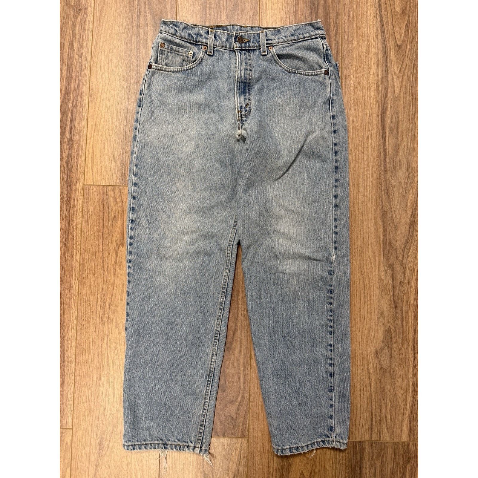 Levi's Vintage Levi's 550 Jeans Mens 31x29 Blue Relaxed USA Size US 31 - 1 Thumbnail