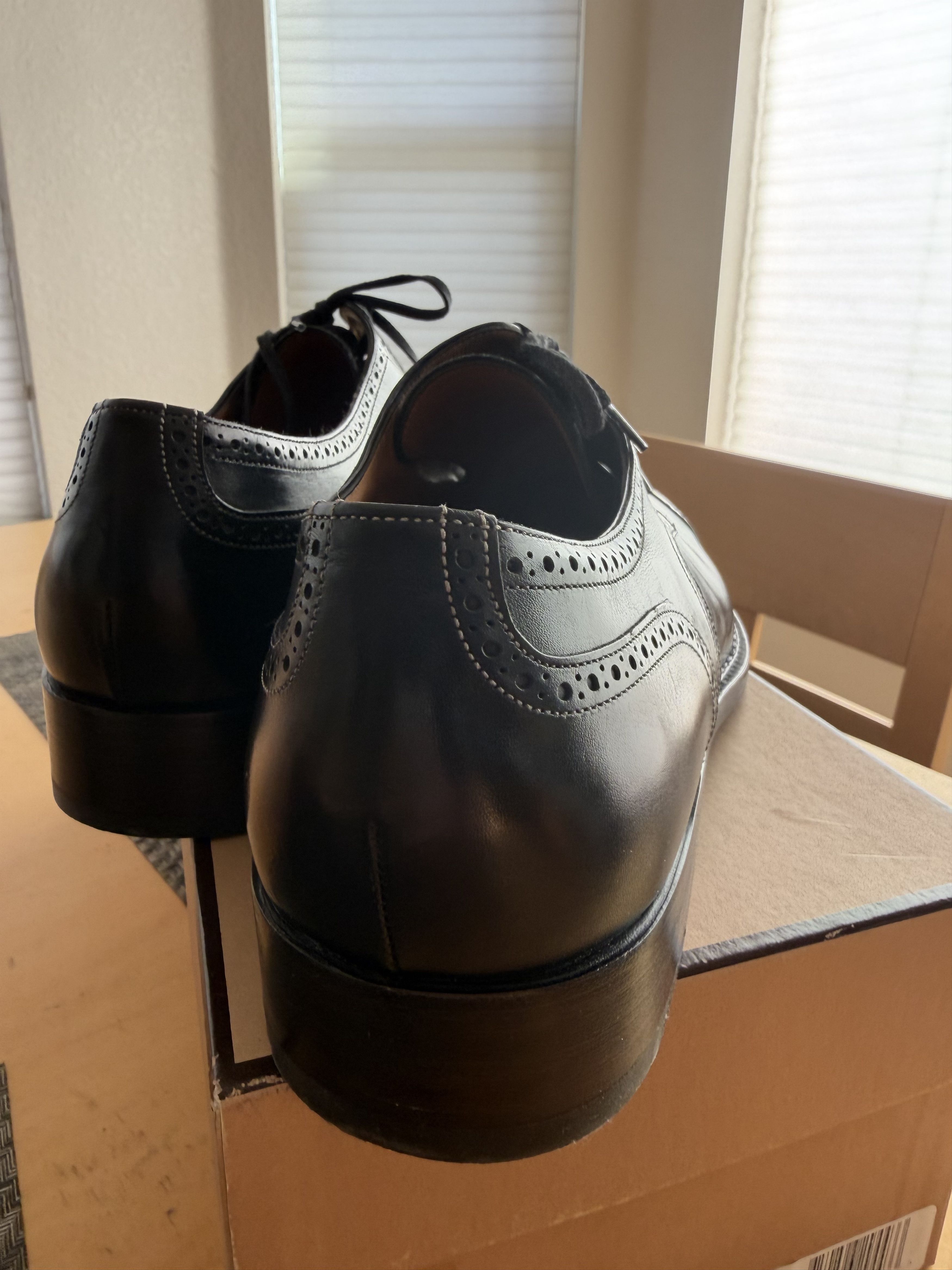 Santoni Santoni Oxford Brogues shoes US 13 Mint in the Box Size US 13 / EU 46 - 5 Thumbnail