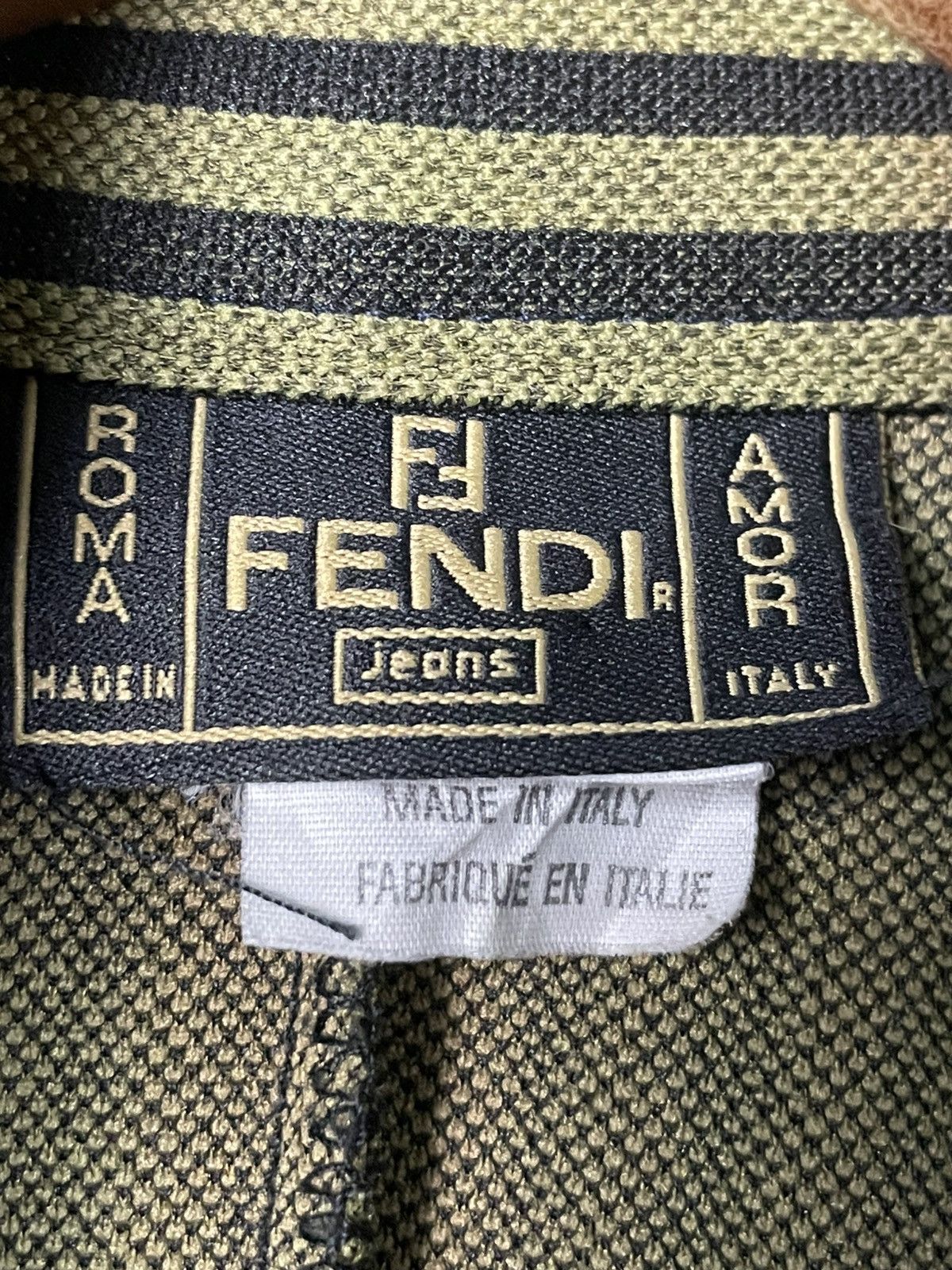 Designer VINTAGE FENDI BUTTON UP SHIRTS (87) Size XXS / US 00 / IT 34 - 6 Thumbnail