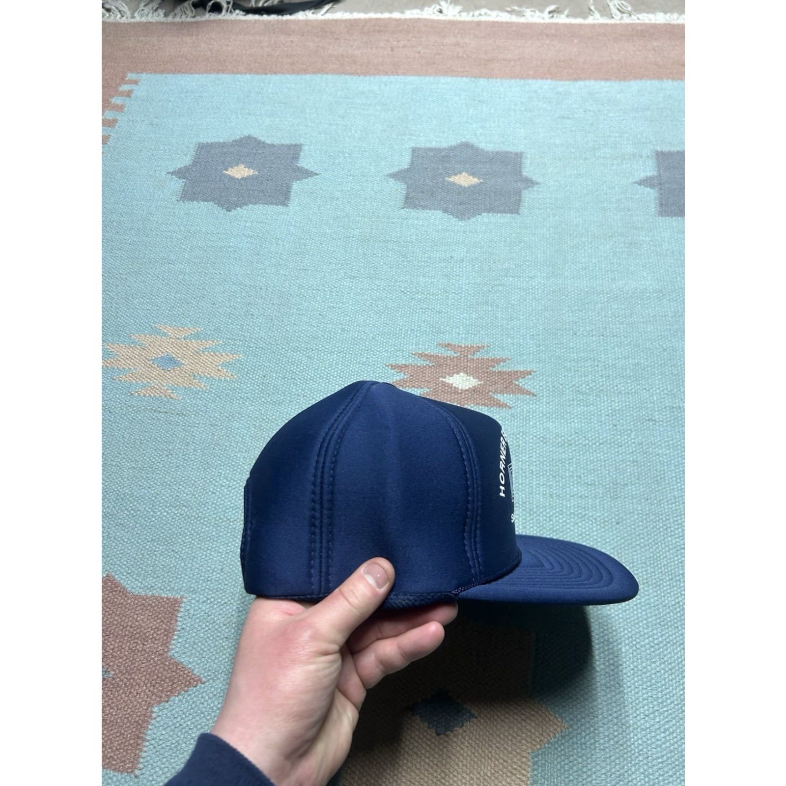 Equipment Vintage Blue Full Foam Adjustable SnapBack Hat Cap HEC User: Vintage Blue Full Foam Adjustable SnapBack Hat Cap HEC Size ONE SIZE - 8 Thumbnail