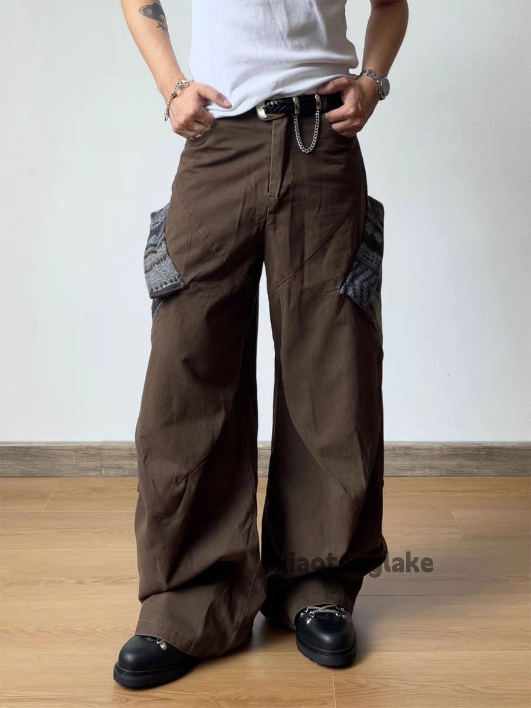 Vintage xz utility vintage loose baggy skate hiphop cargo pants Size US 32 / EU 48 - 1 Thumbnail