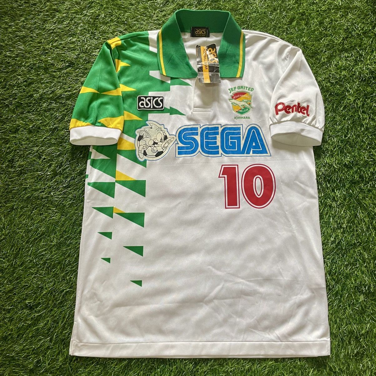 Asics Asics 1993-94 Jef United Away Jersey #109/10 Size US L / EU 52-54 / 3 - 1 Thumbnail