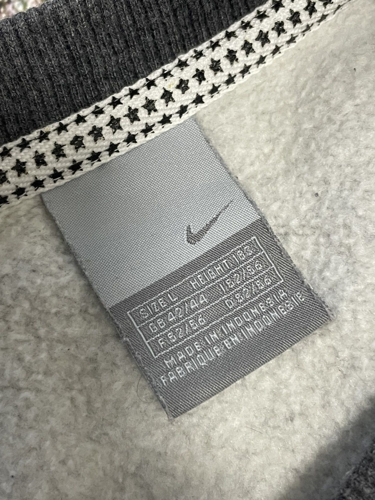 Nike Vintage Nike Heavy Cotton Center Logo Boxy Sweatshirt Size US L / EU 52-54 / 3 - 5 Thumbnail