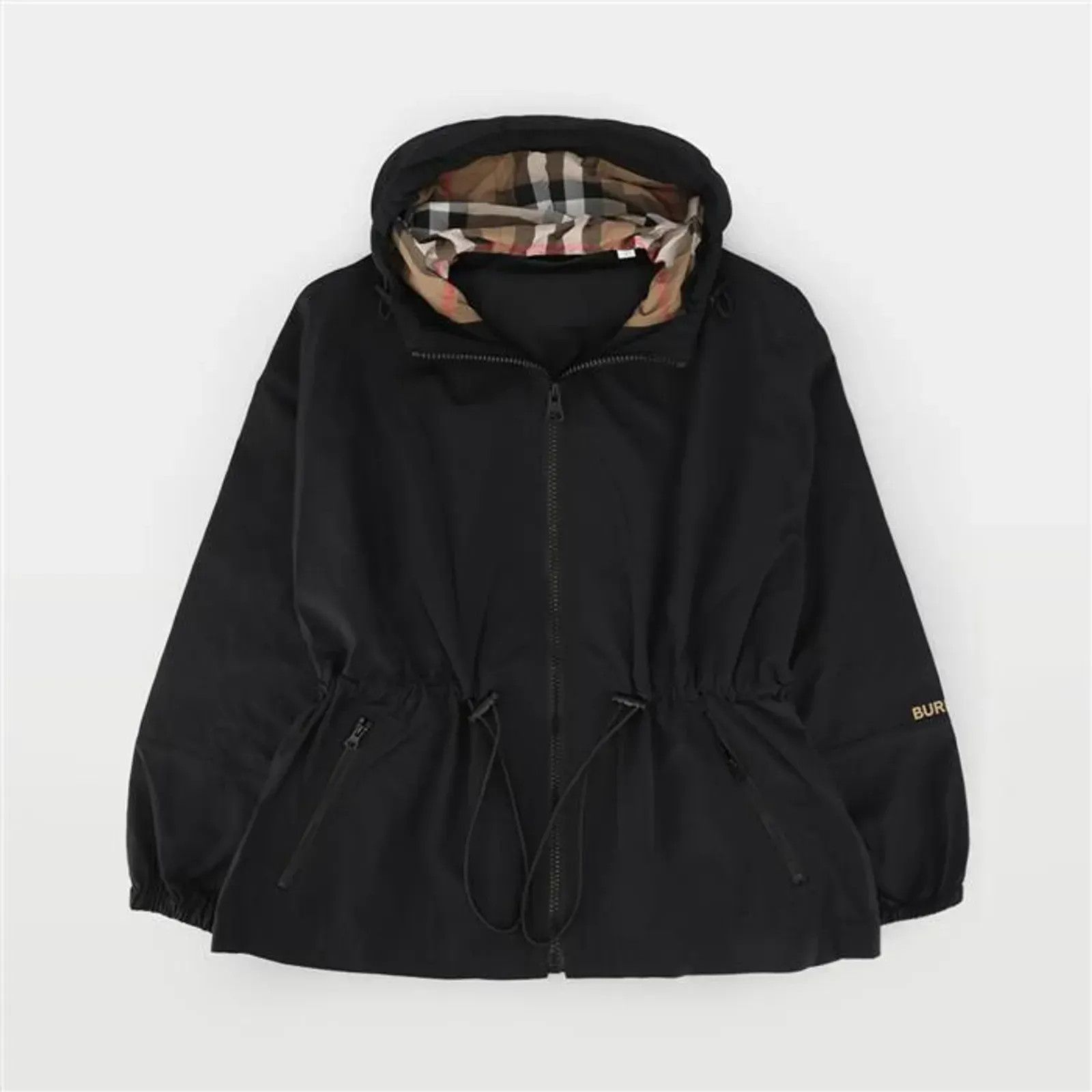 Burberry o1w1db10326 Zip-Up Jacket in Black Size L / US 10 / IT 46 - 1 Preview