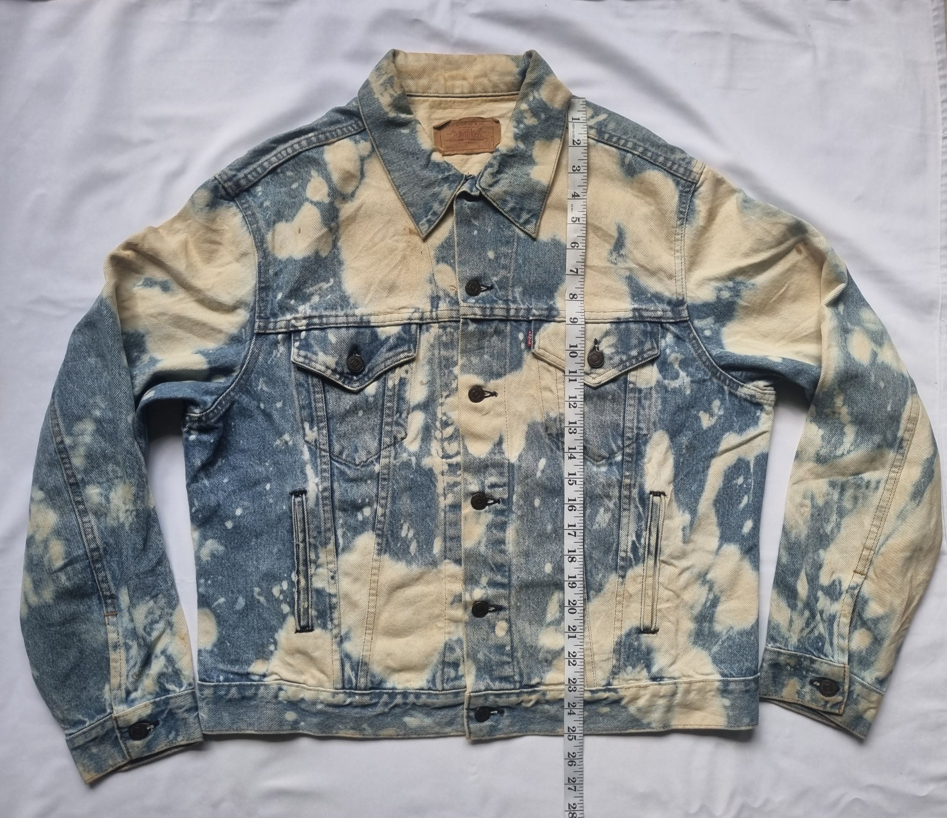 Levi's × Vintage Vintage Levi's Bleached Denim Jacket 70506-0214 Size US S / EU 44-46 / 1 - 5 Thumbnail