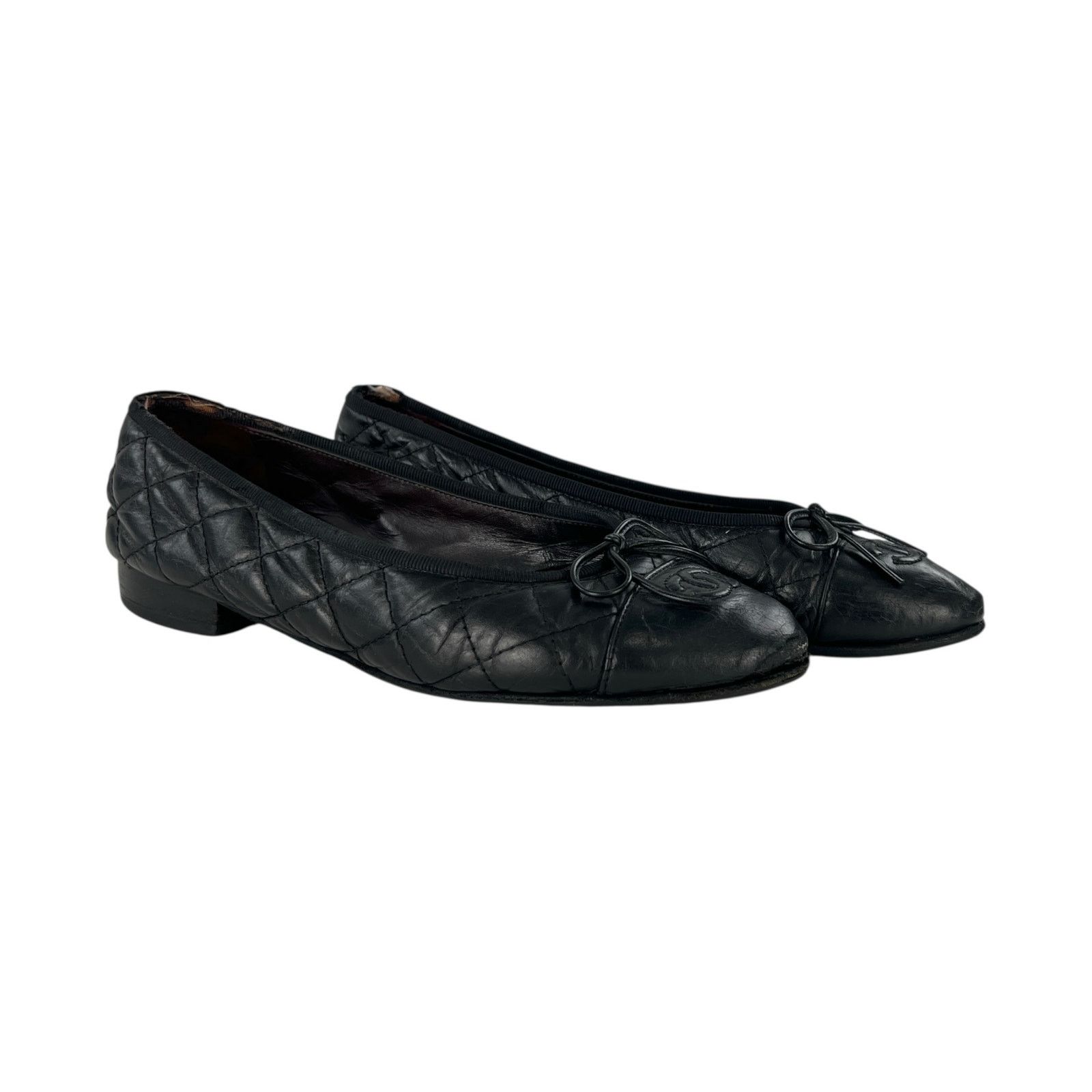 Chanel Chanel Matelassé Ballet Flats Size US 7.5 / IT 37.5 - 1 Thumbnail