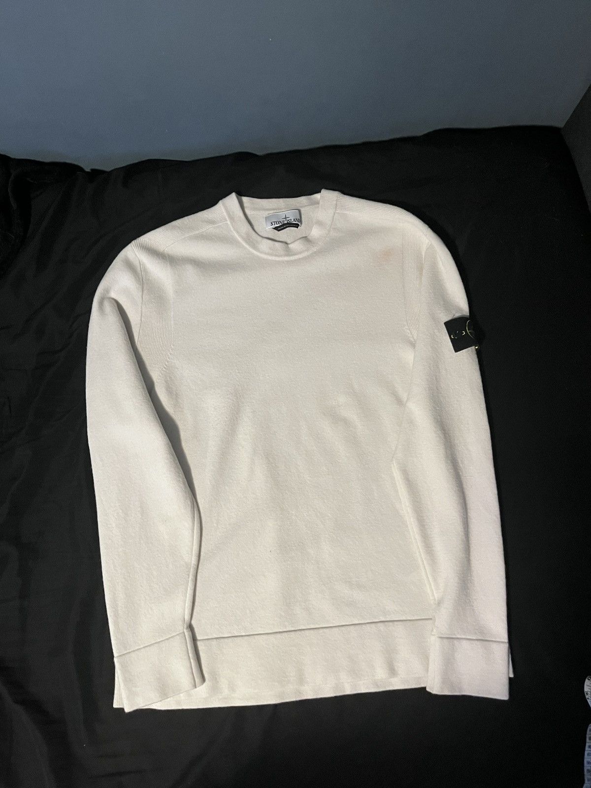 Stone Island Stone Island 526A1 STRETCH RWS WOOL sweater Size US XL / EU 56 / 4 - 1 Thumbnail