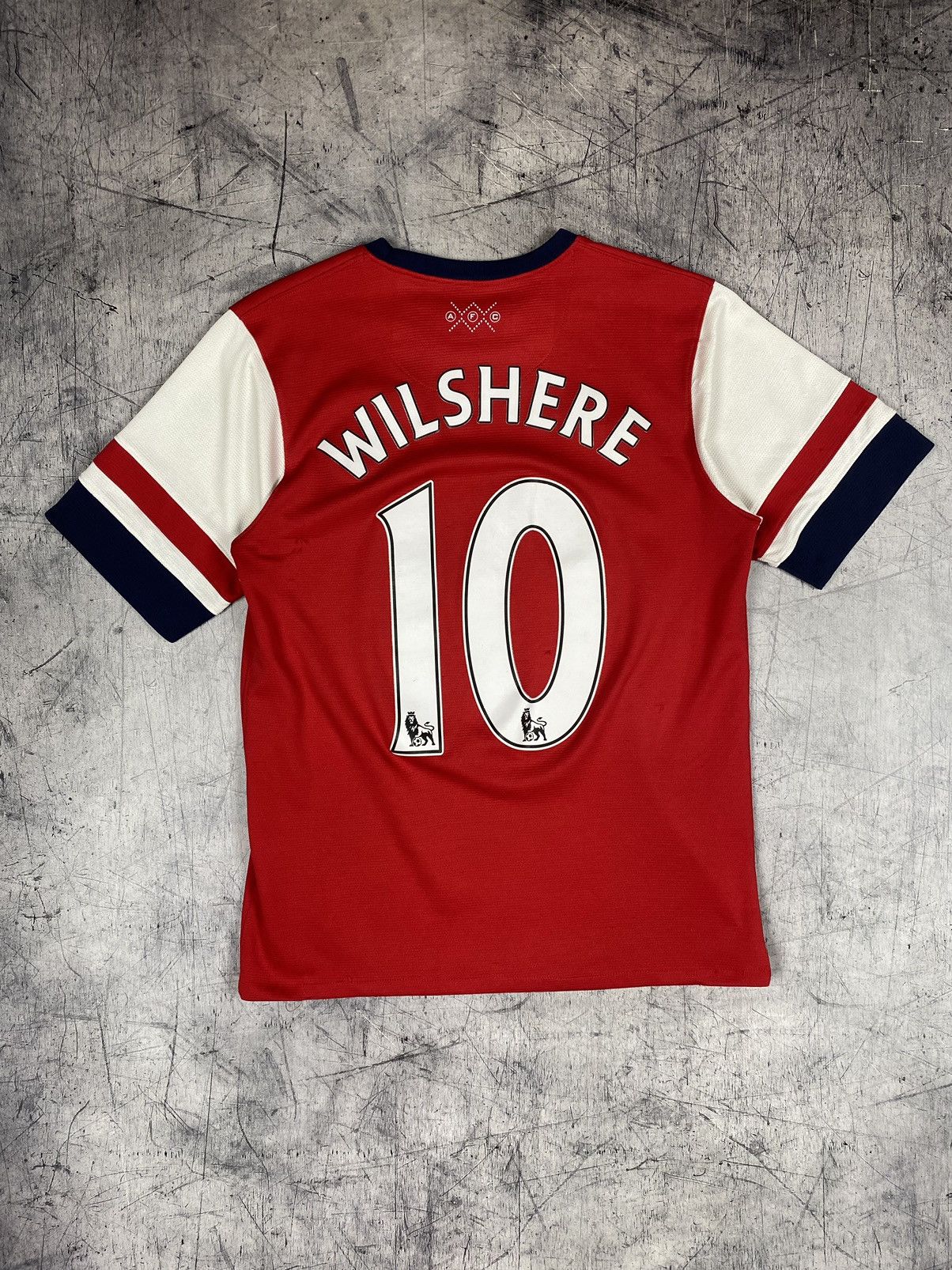 Nike × Vintage Vintage Nike Arsenal Wilshere #10 2010 / 2011 Soccer Jersey Size US M / EU 48-50 / 2 - 13 Thumbnail