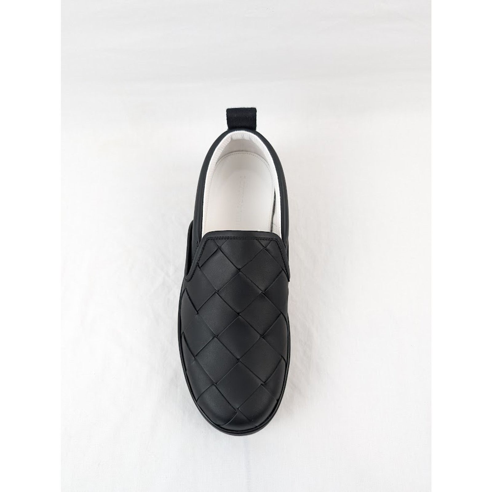 Bottega Veneta o1rshd1 Bolt Calf Intrecciato Sneakers in Nero Size US 7.5 / EU 40-41 - 6 Thumbnail