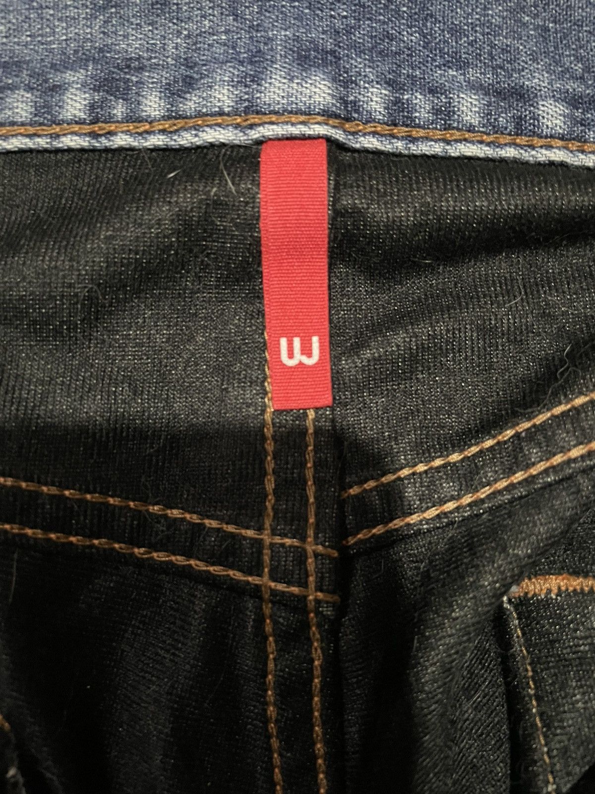 Uniqlo Vintage Japanese Brand Distress Faded Denim Jeans Size US 36 / EU 52 - 7 Thumbnail