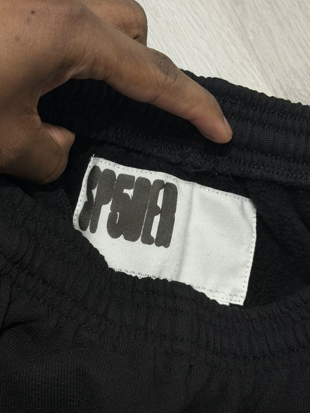 Sp5der SP5DER SP555DER Black Sweatpants – XLarge Size US 40 / EU 56 - 4 Thumbnail