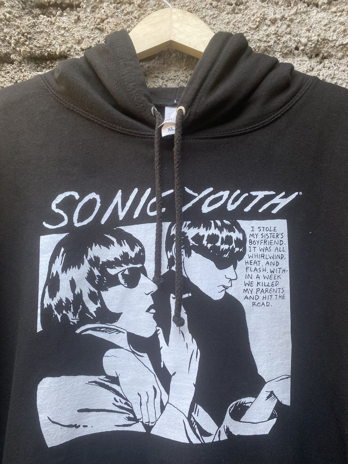 Band Tees × Vintage Vintage Style Sonic Youth Goo Hoodie Size US XL / EU 56 / 4 - 5 Thumbnail
