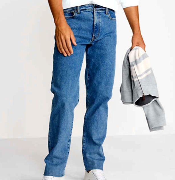Lands' End lands end new $85 cotton flannel lined jeans mens 42 x 34 Size US 42 / EU 58 - 2 Thumbnail
