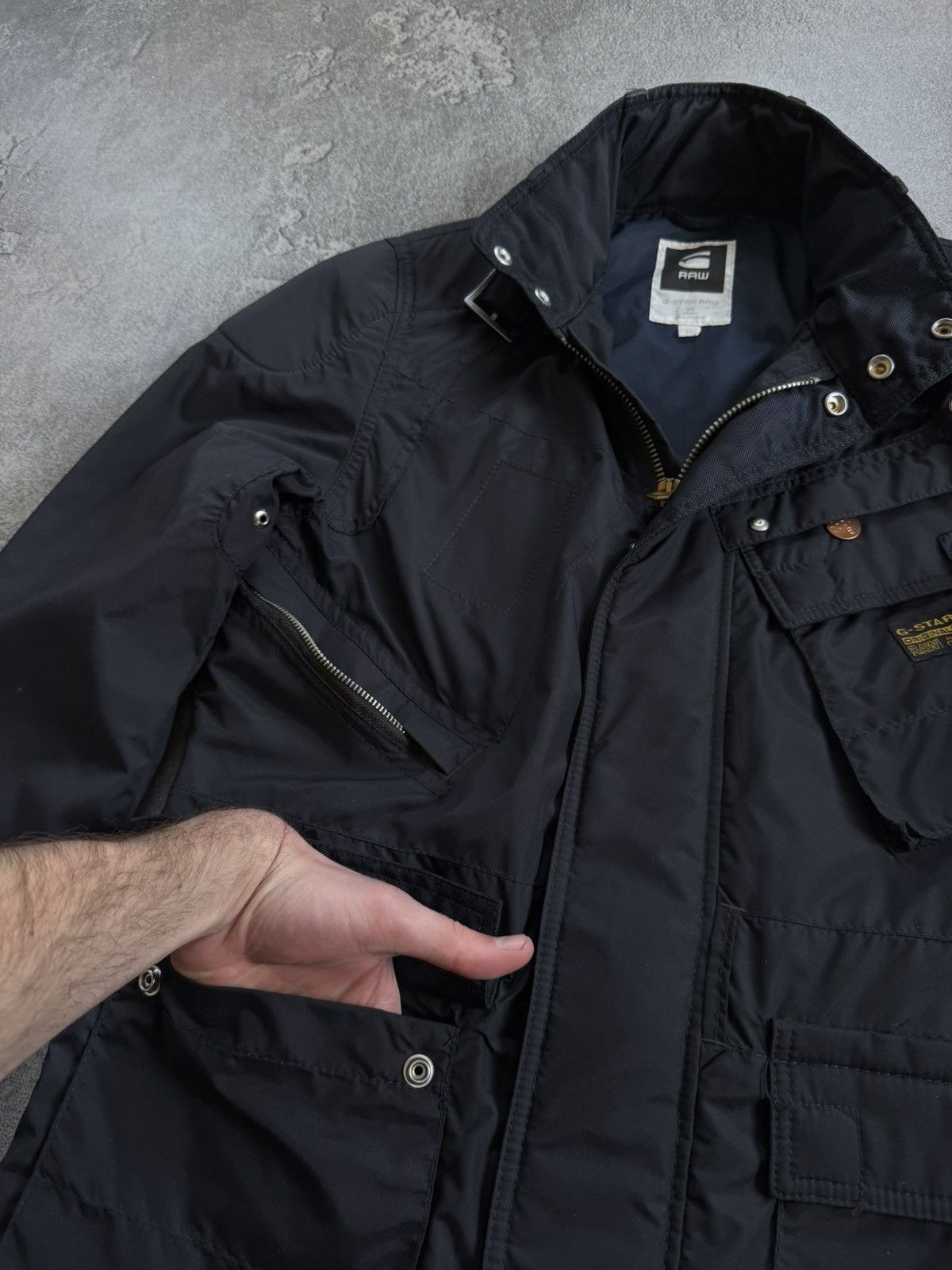 G-Star G star raw M/size Sandhurst jacket cargo Multipocket blazer Size US M / EU 48-50 / 2 - 6 Thumbnail