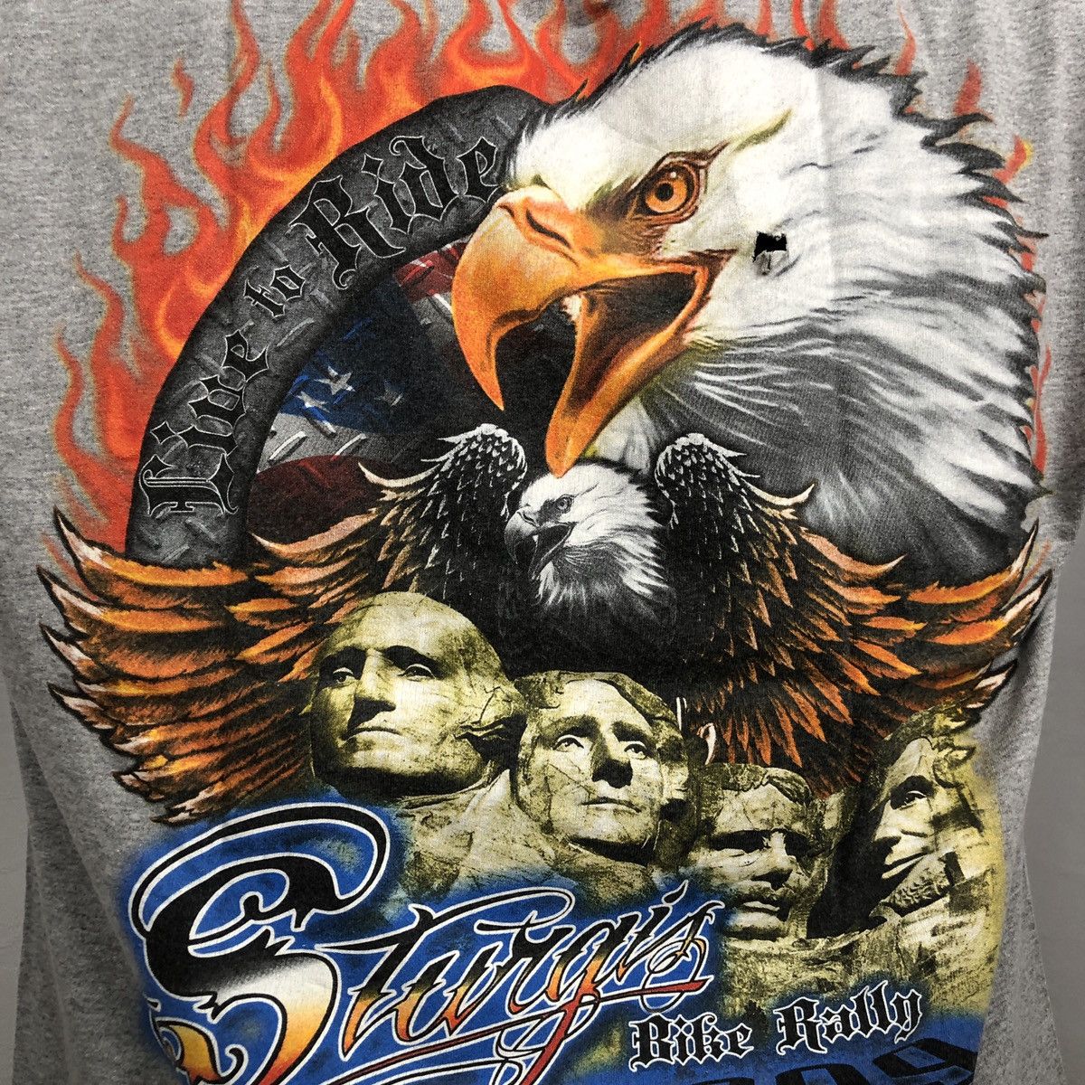 Harley Davidson × Vintage Live to ride 2009 t-shirt Size US L / EU 52-54 / 3 - 5 Thumbnail