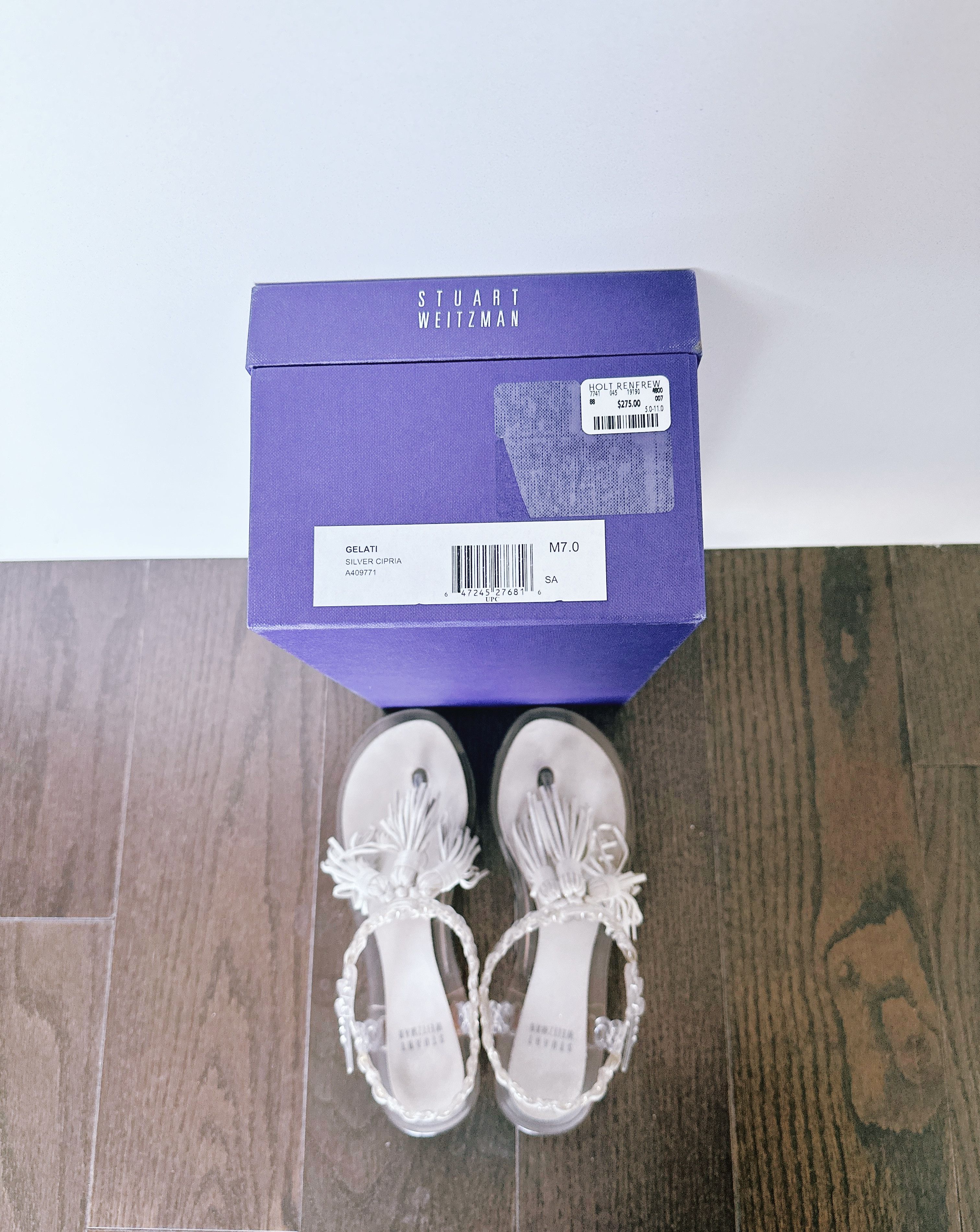 Stuart Weitzman Stuart Weitzman Flat Getali Jelly Tassel Thong Sandals Size US 8 / IT 38 - 7 Thumbnail