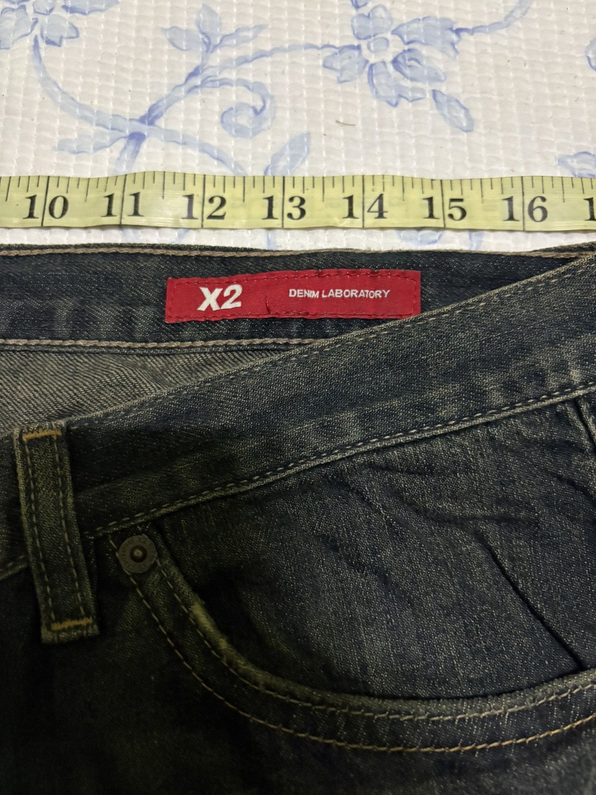 X2 X2 Denim Laboratory Streetwear Flared Denim Size US 34 / EU 50 - 15 Thumbnail
