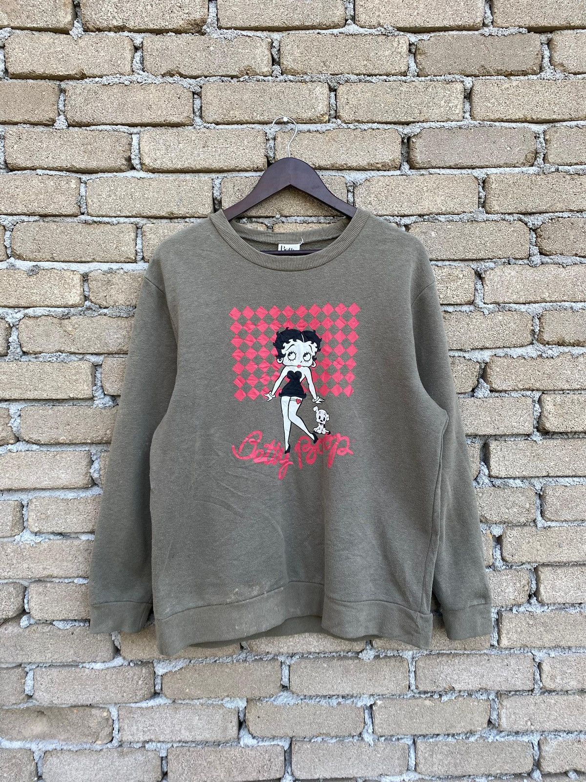 Vintage Vintage Betty Boop Crewneck Sweatshirt Size US L / EU 52-54 / 3 - 3 Thumbnail