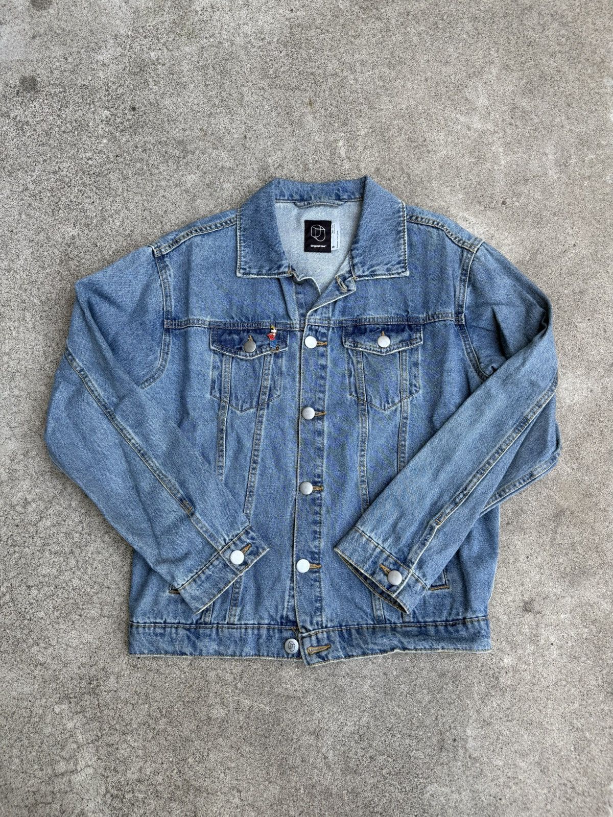 Vintage Denim Jacket Size US S / EU 44-46 / 1 - 1 Thumbnail