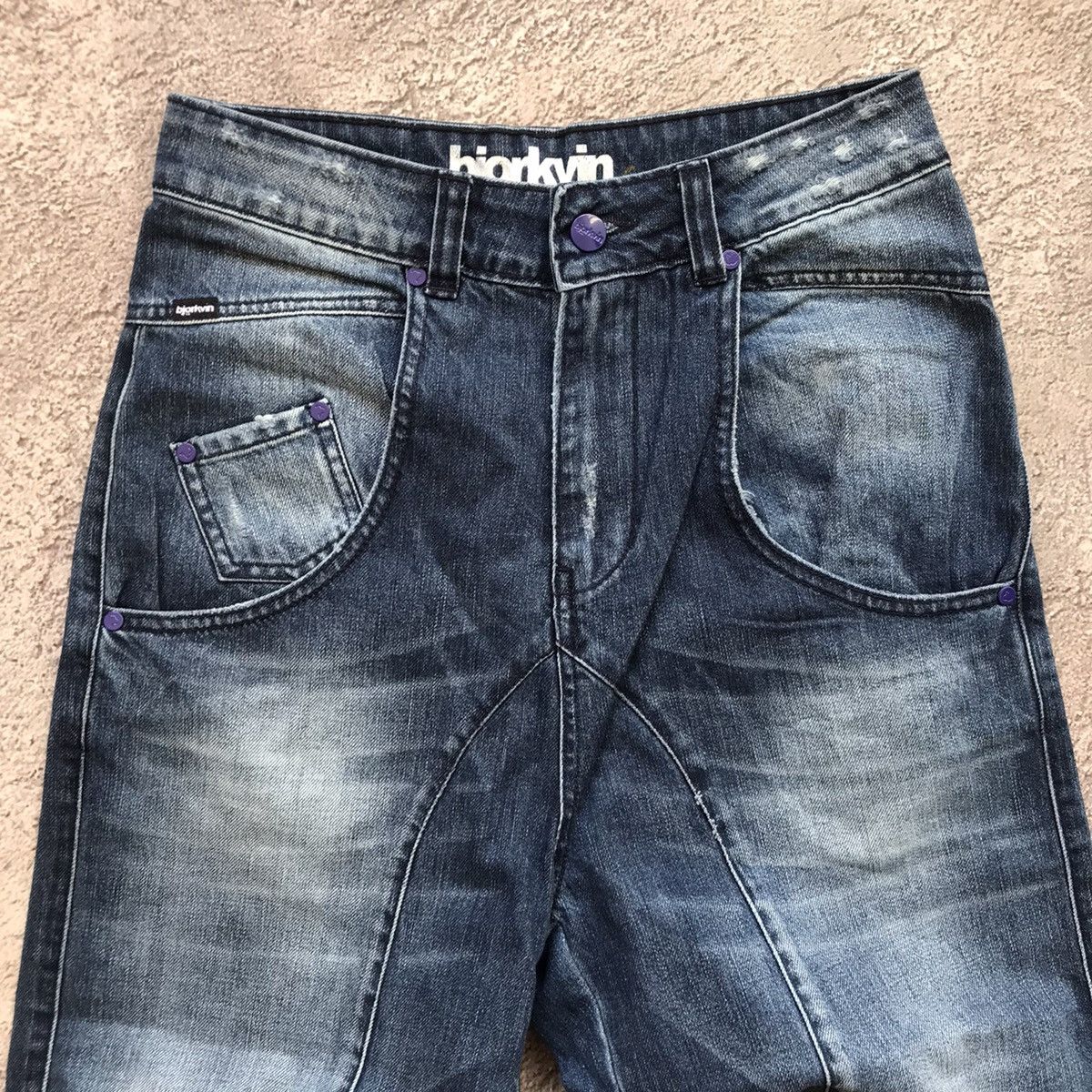 Vintage Vintage 90s Baggy Distressed Thrashed Jeans Skate Grunge 29 Size US 29 - 3 Thumbnail