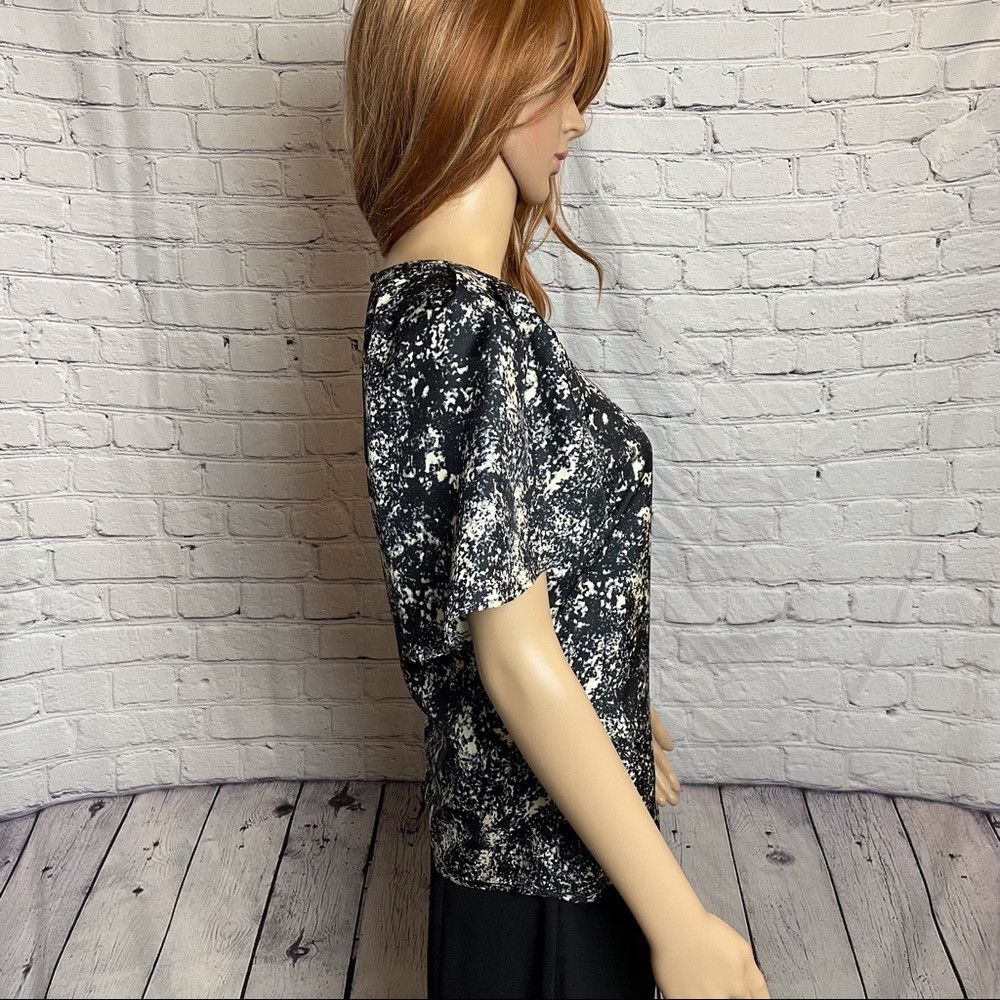 Other PIED A TERRE Cape Sleeve Top 100% Silk Size 8 Size M / US 6-8 / IT 42-44 - 9 Thumbnail
