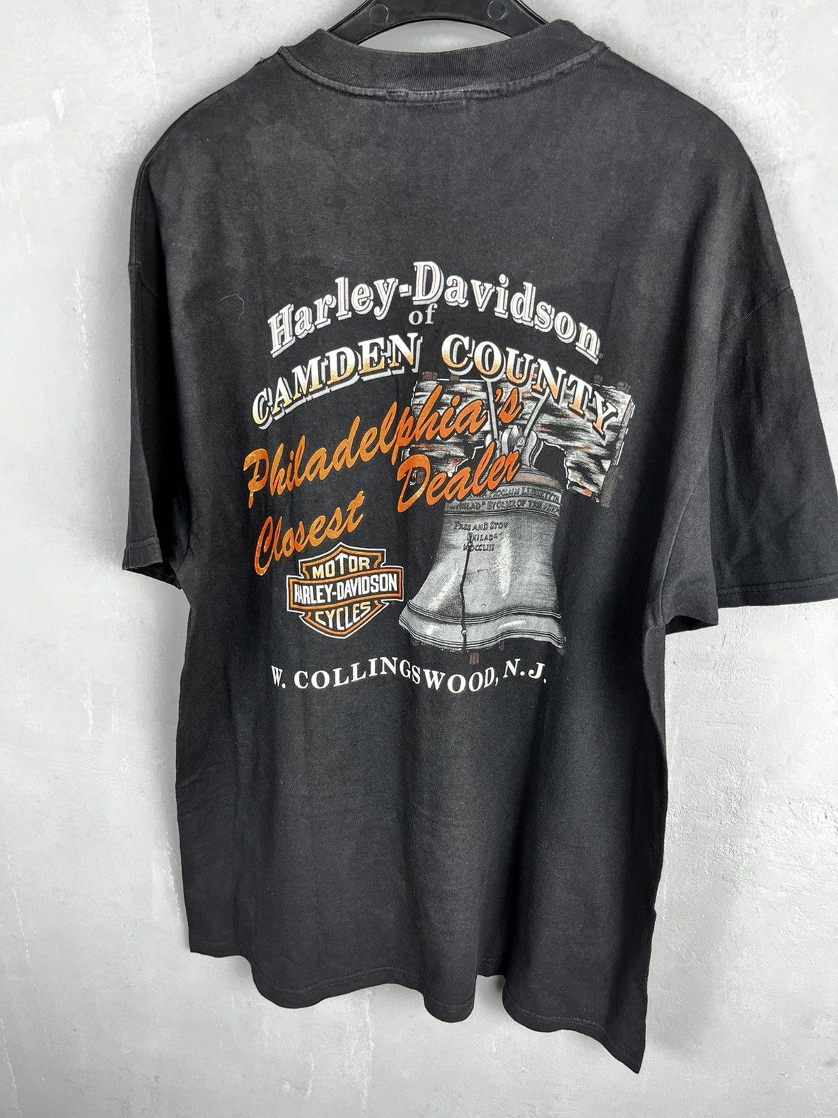 Harley Davidson × Vintage Harley Davidson Camden county 1997 t shirt USA vintage Size US XL / EU 56 / 4 - 6 Thumbnail