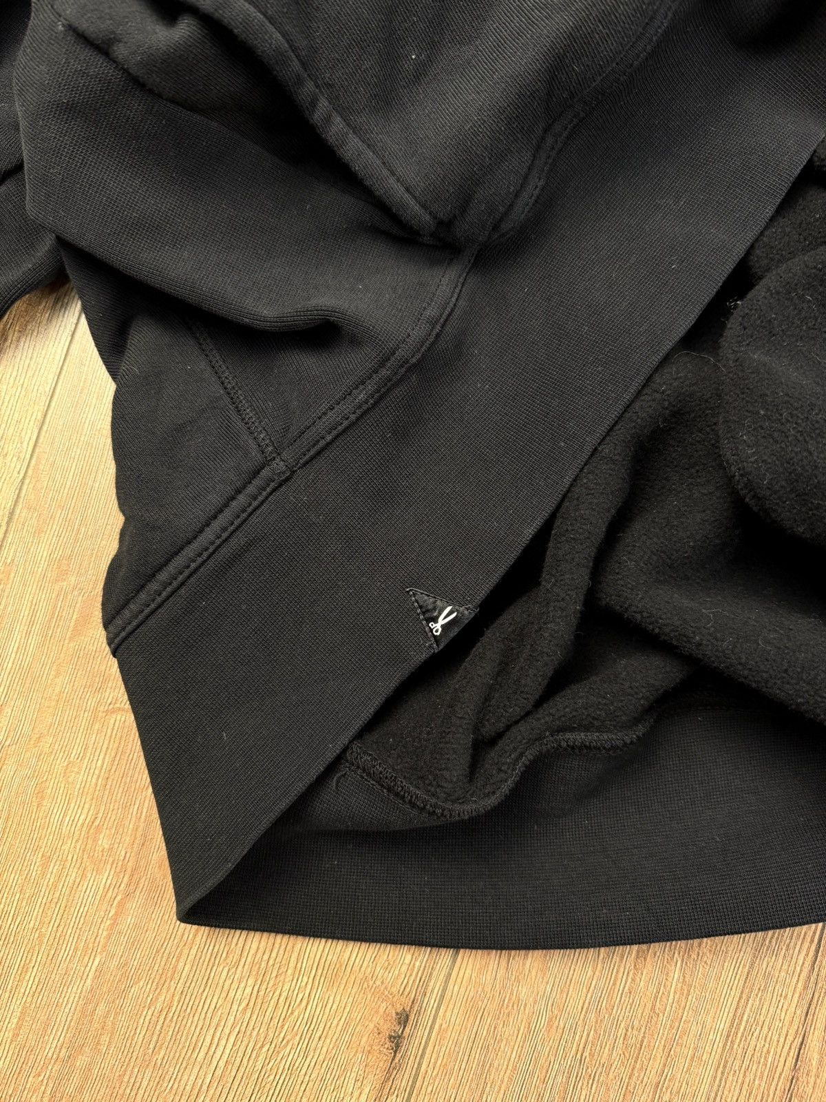 DENHAM DENHAM Women’s Black Hoodie Scissors Logo Size M Size M / US 6-8 / IT 42-44 - 5 Thumbnail