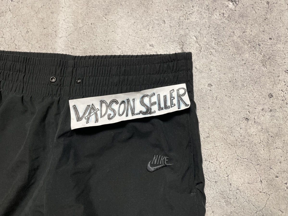 Nike Vintage Nike Track Pants Drill Y2K Swoosh Hype Black Size US 30 / EU 46 - 4 Thumbnail