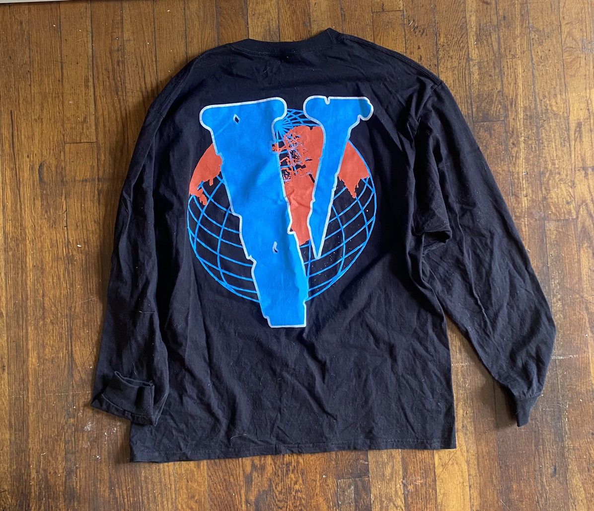 Vlone juice wrld VLONE Long Sleeve Shirt Size Grailed