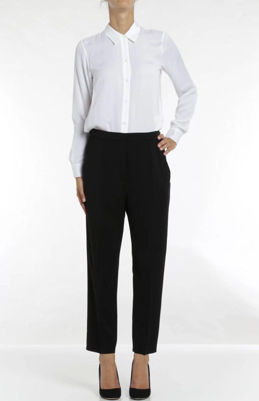 Maison Margiela Women'S Draped Dress Pants 2412-Nextarrow