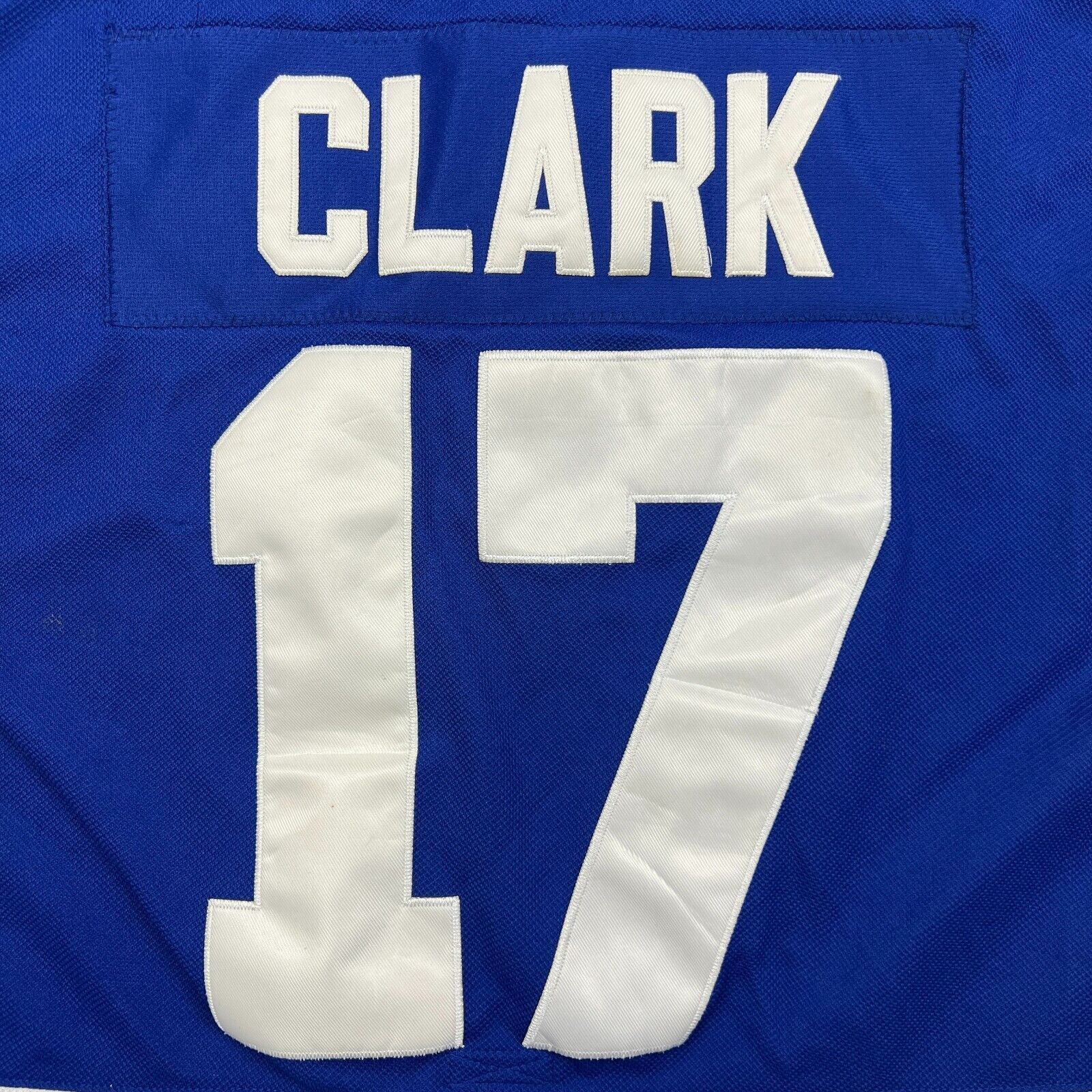 Ccm × NHL × Vintage VTG 90s CCM Wendel Clark Toronto Maple Leafs Hockey Jersey Size US M / EU 48-50 / 2 - 2 Thumbnail