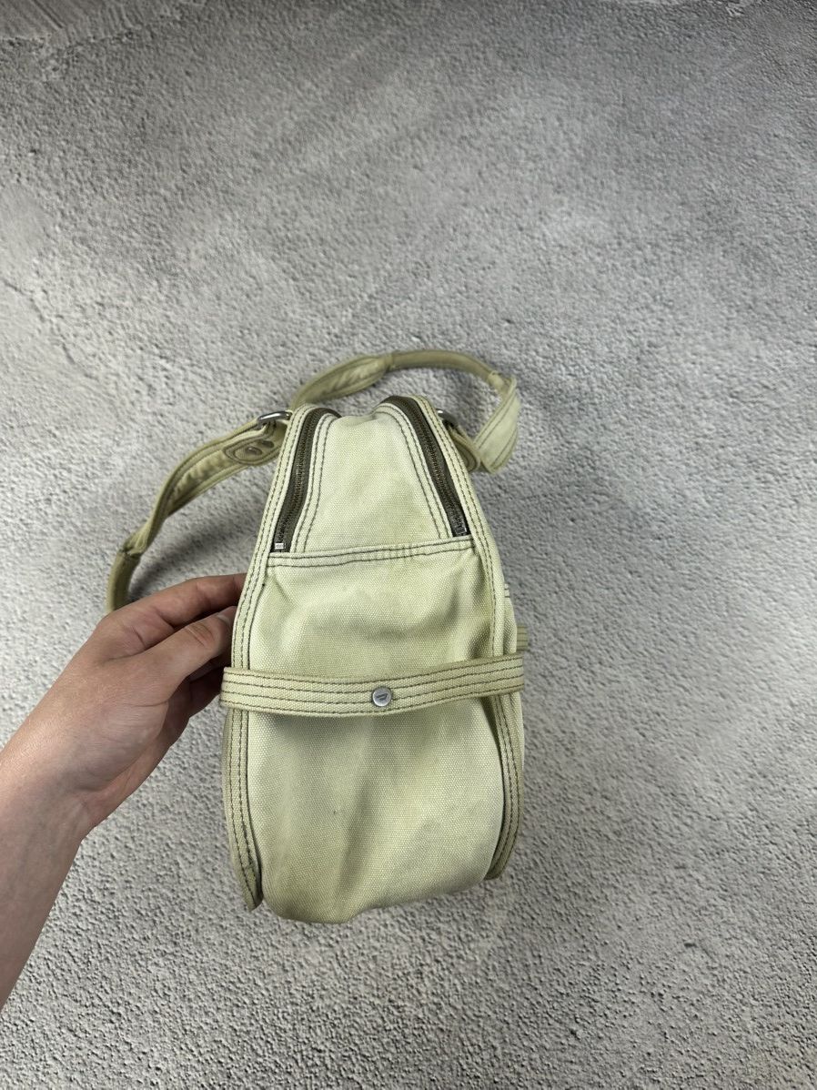 Diesel Diesel Round Canvas Tote “Still Brave” Y2K Bag Faded Japan Size ONE SIZE - 13 Thumbnail