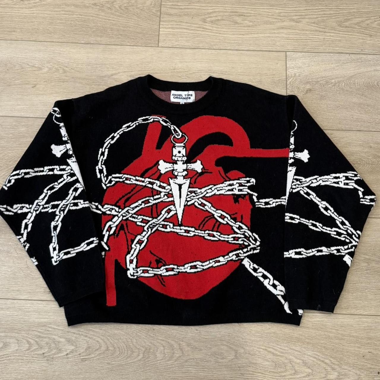 Anime Angel Type Organics Hunter X Hunter Sweater Men’s XL Size US XL / EU 56 / 4 - 3 Thumbnail