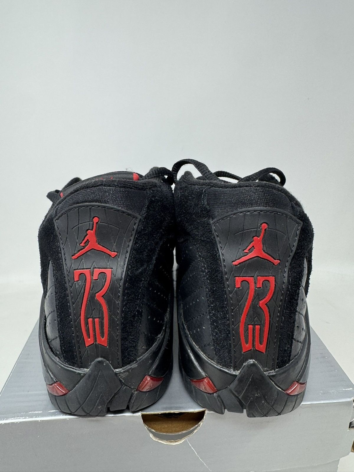 Jordan Brand Nike Air Jordan 14 Retro Gs Last Shot 2005 Size US 5 / EU 37 - 5 Thumbnail