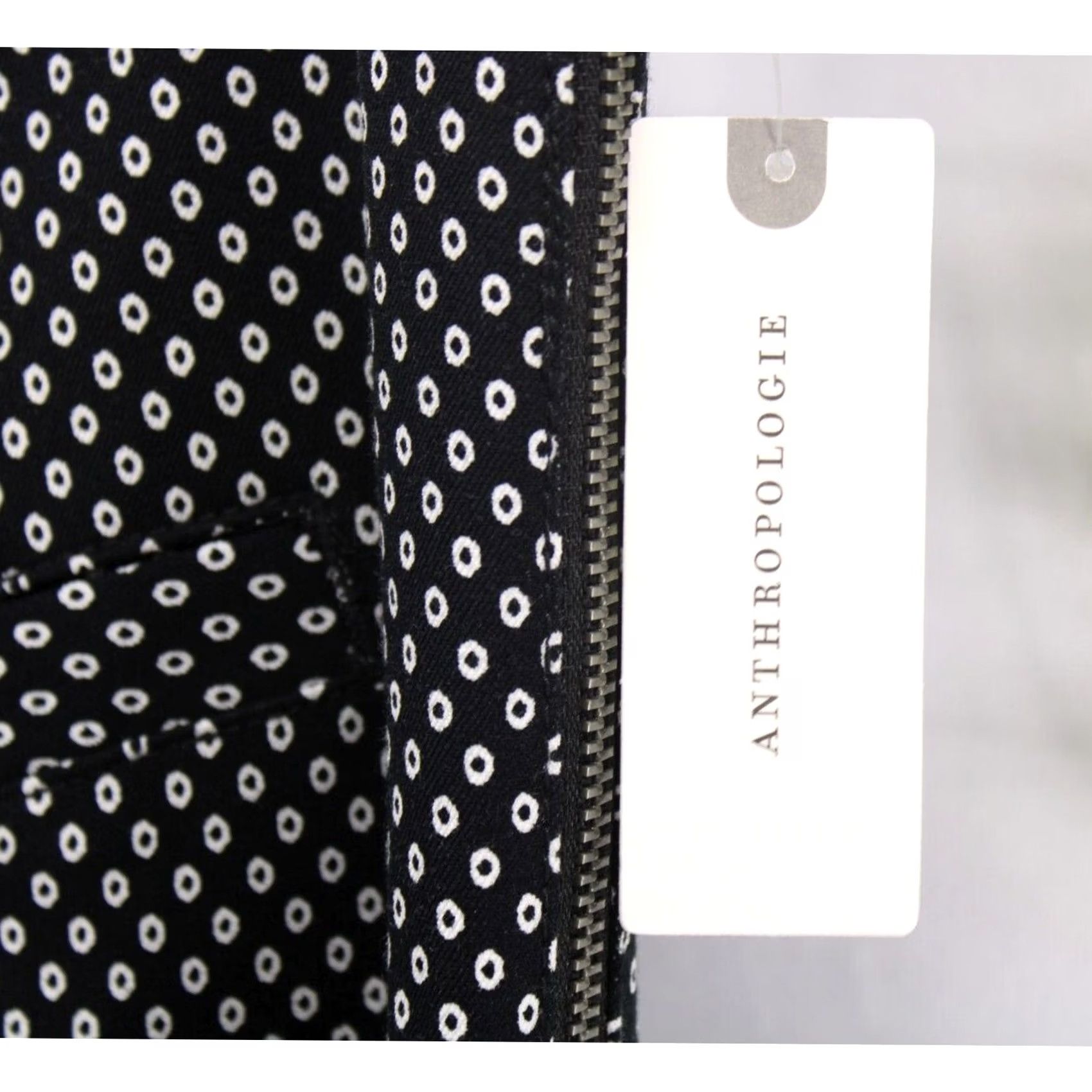 Anthropologie Anthropologie Pants Black Sz 8 NWT Slim Straight Essential Career Size 30" / US 8 / IT 44 - 6 Thumbnail