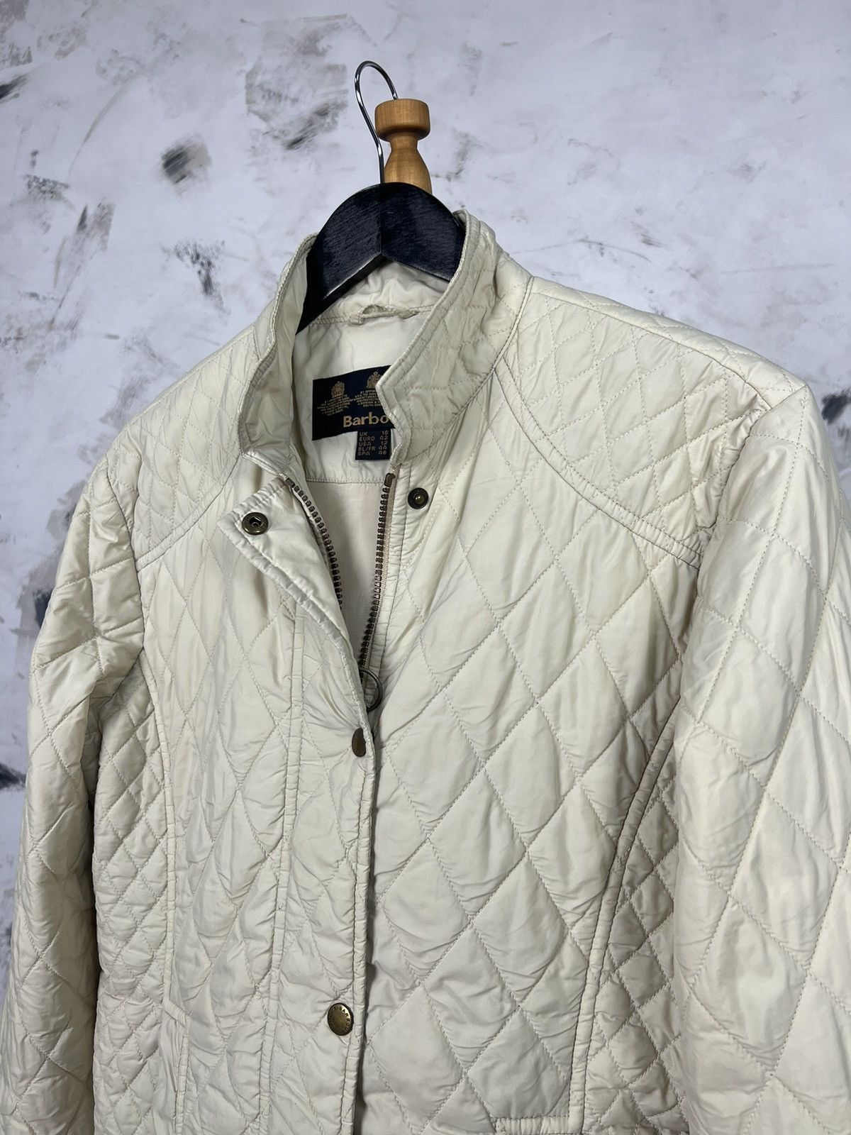 Barbour Barbour Hayden Sportsquilt Quilted Jacket Size UK 16 USA 12 Size XL / US 12-14 / IT 48-50 - 3 Thumbnail