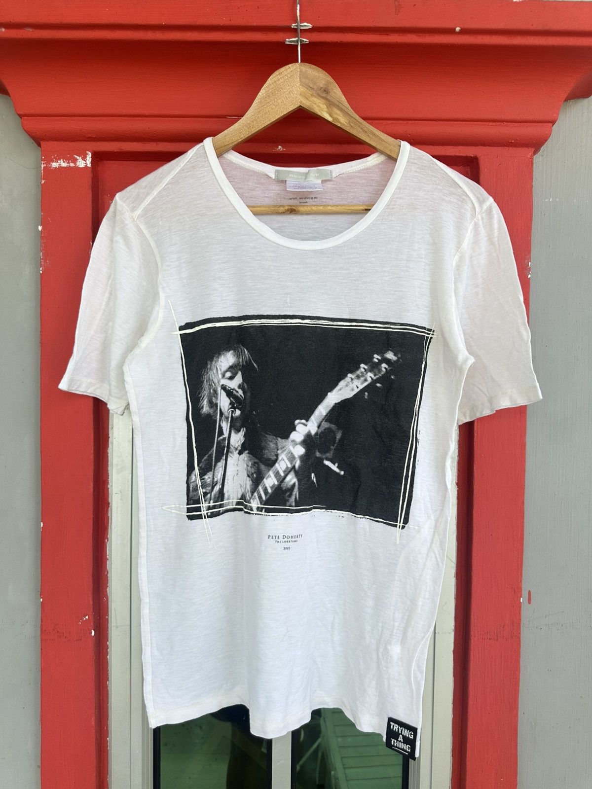 Japanese Brand The Libertines Pete Doherty 2003 by Museum Neu Tee Size US XS / EU 42 / 0 - 1 Thumbnail