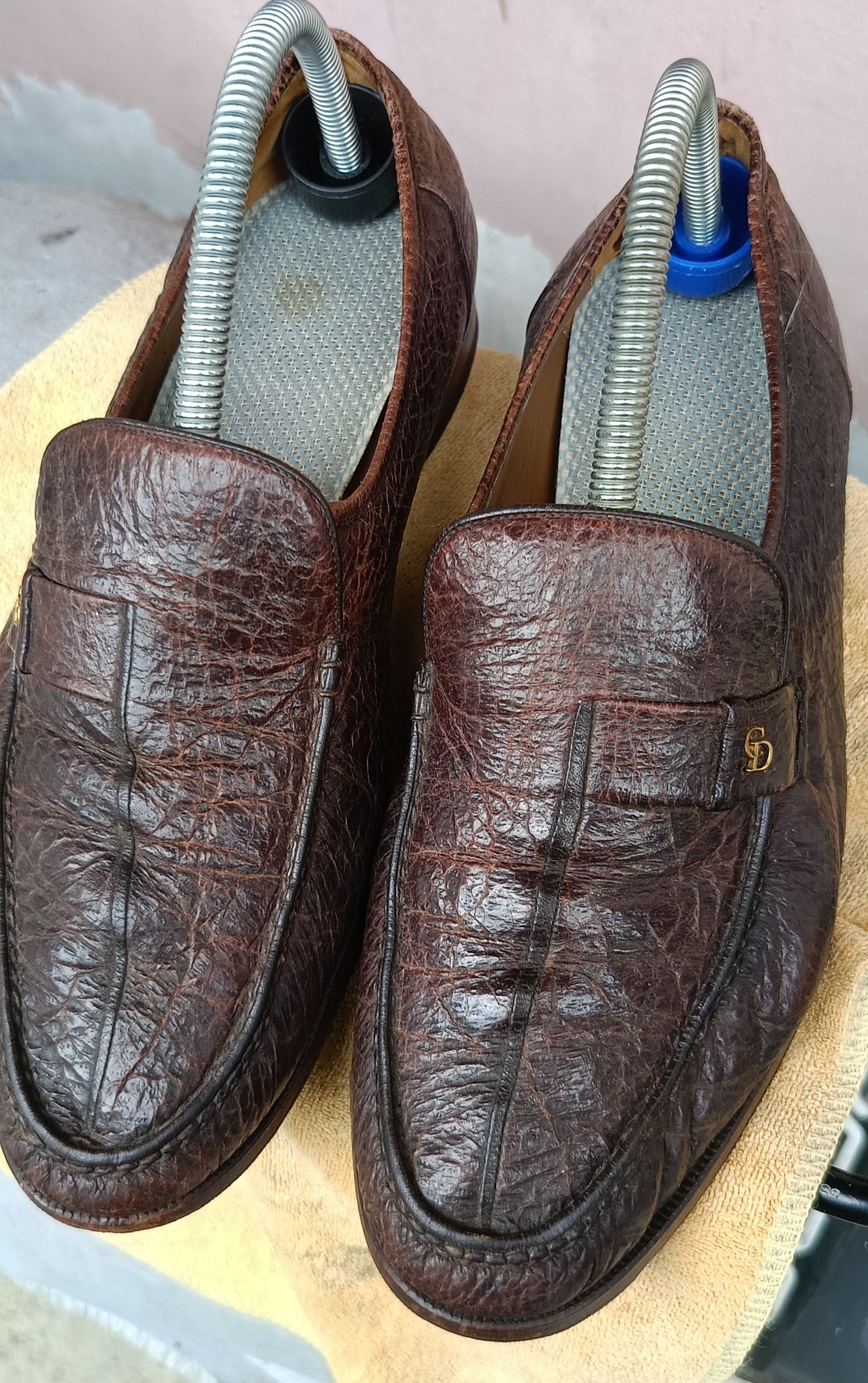 Dior Vintage Christian Dior Leather shoes Size US 9.5 / EU 42-43 - 2 Thumbnail