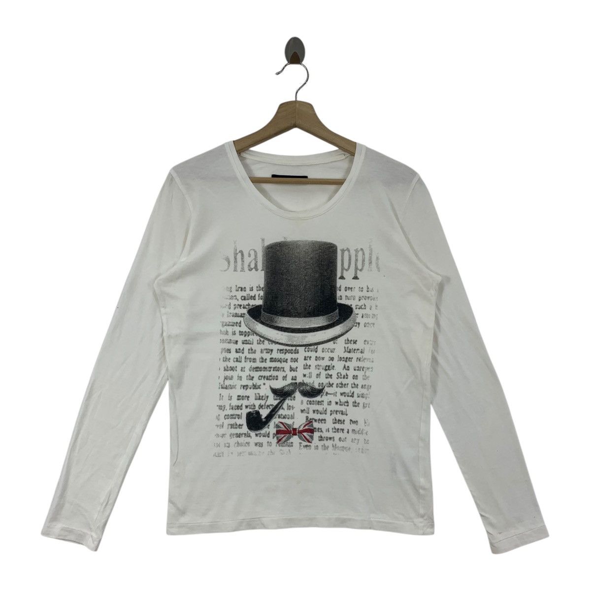 Designer × Katharine Hamnett London KATHARINE HAMNETT cut & sewn long sleeve tee Size US L / EU 52-54 / 3 - 1 Thumbnail